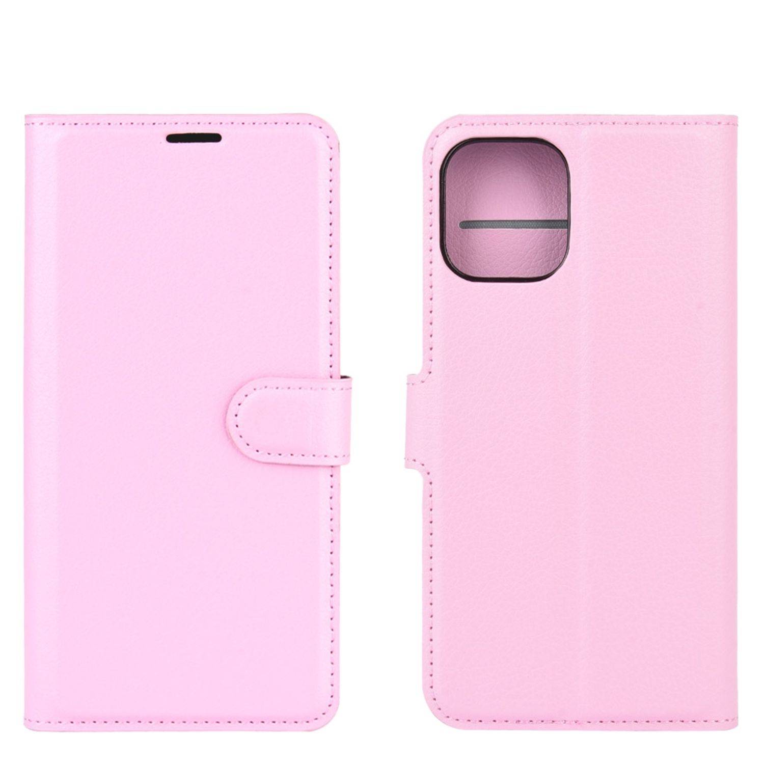 Apple iPhone 12 Pro Max Handyhülle Bookcover Rosa