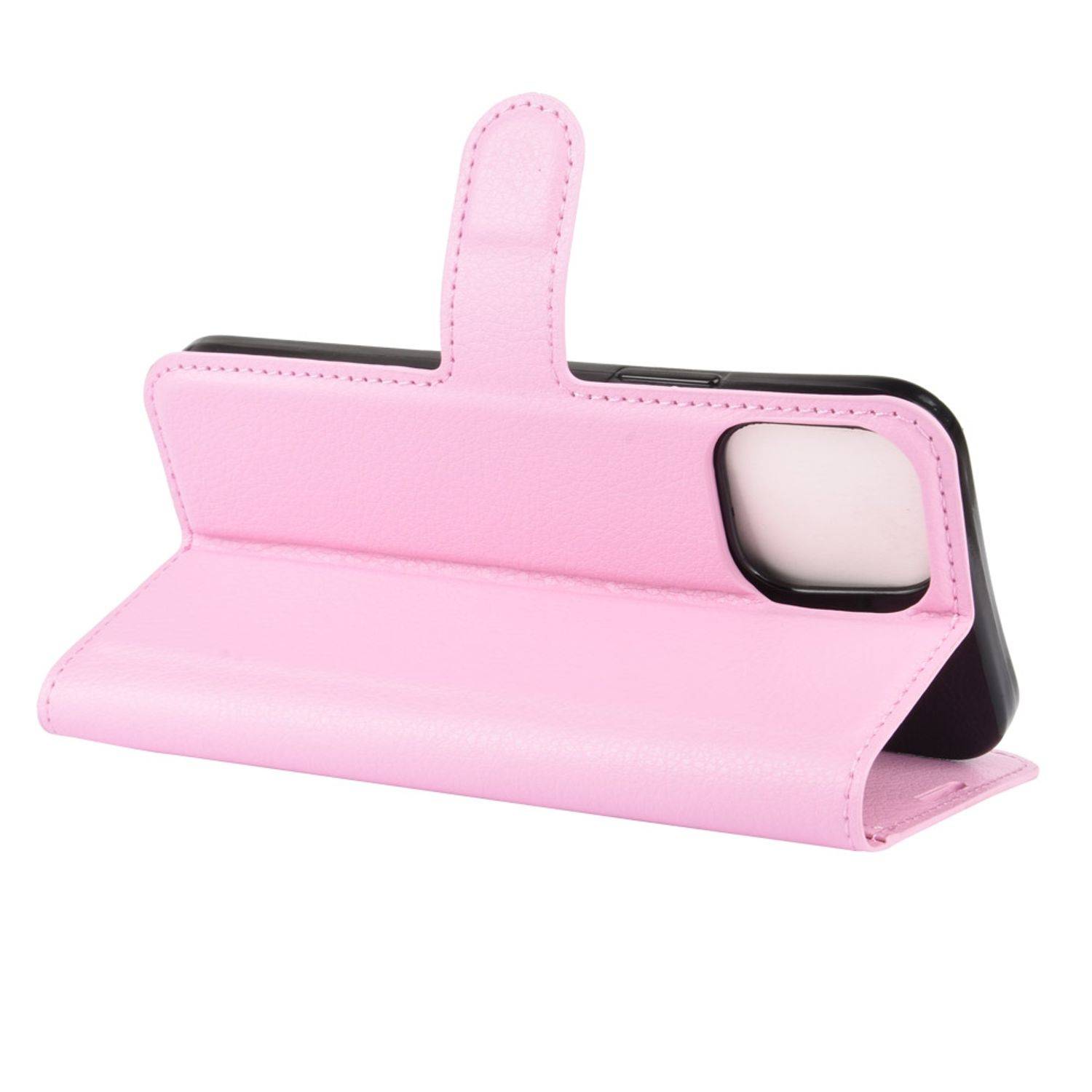 Apple iPhone 12 Pro Max Handyhülle Bookcover Rosa