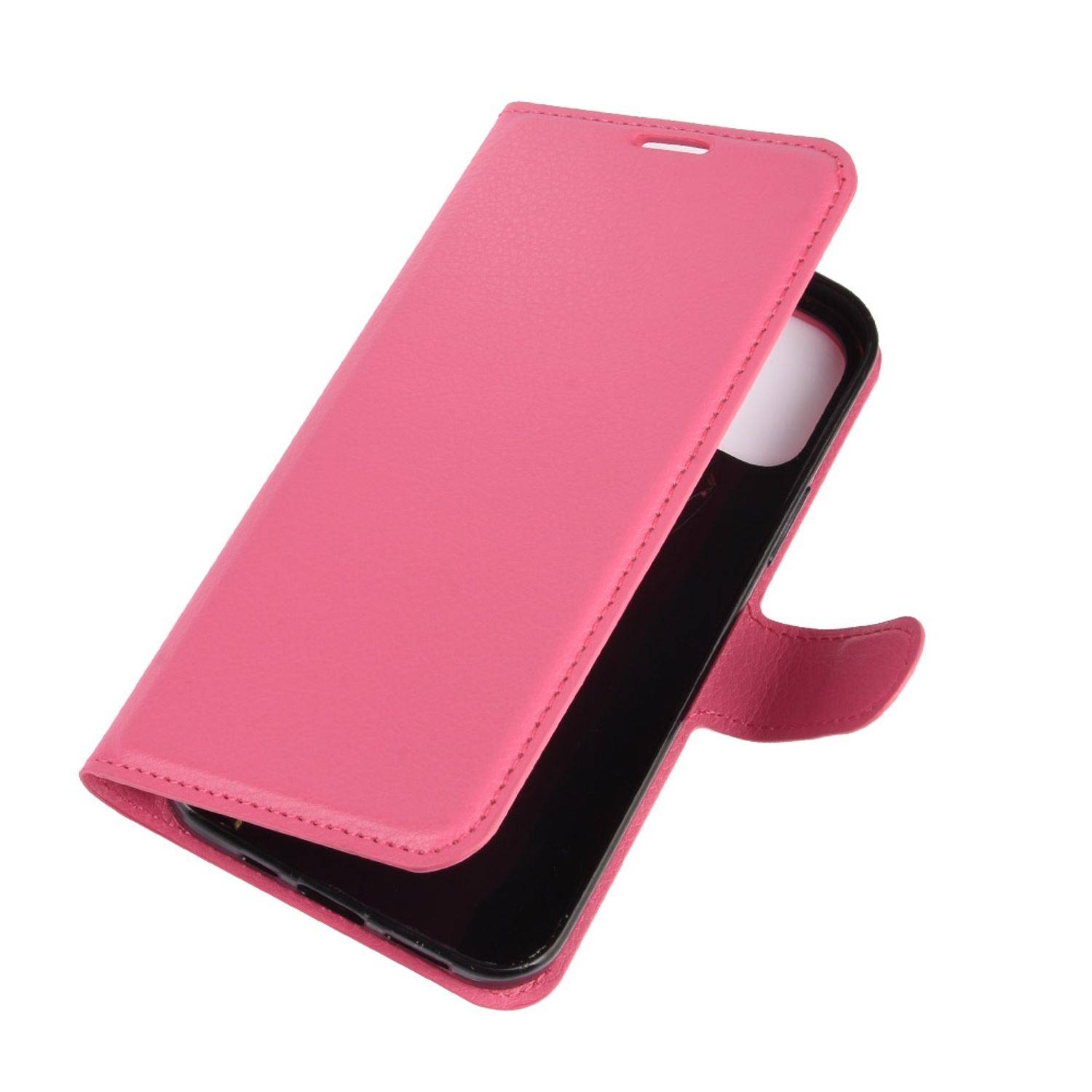 Apple iPhone 12 Pro Max Handyhülle Bookcover Rosa