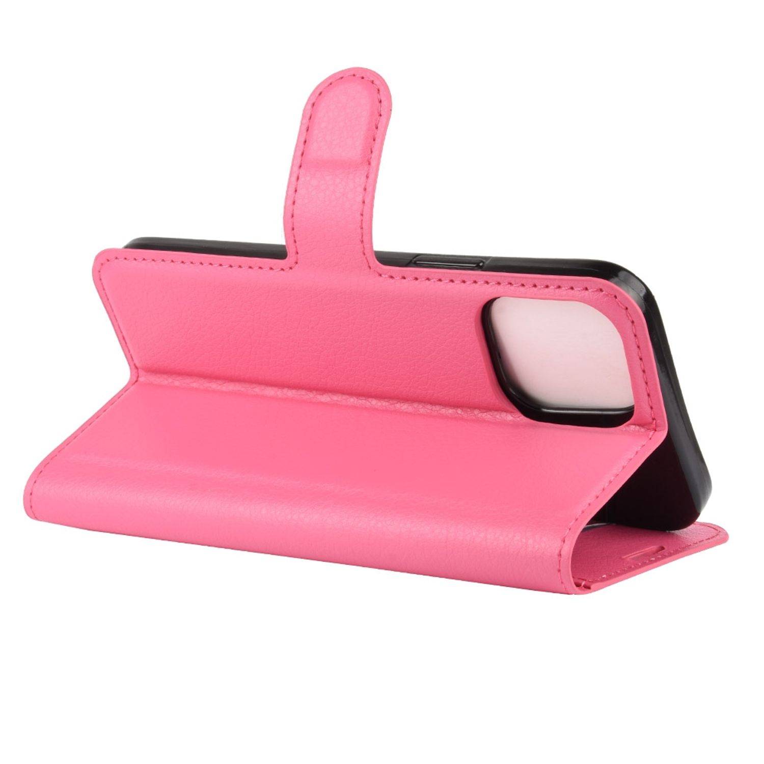 Apple iPhone 12 Pro Max Handyhülle Bookcover Rosa