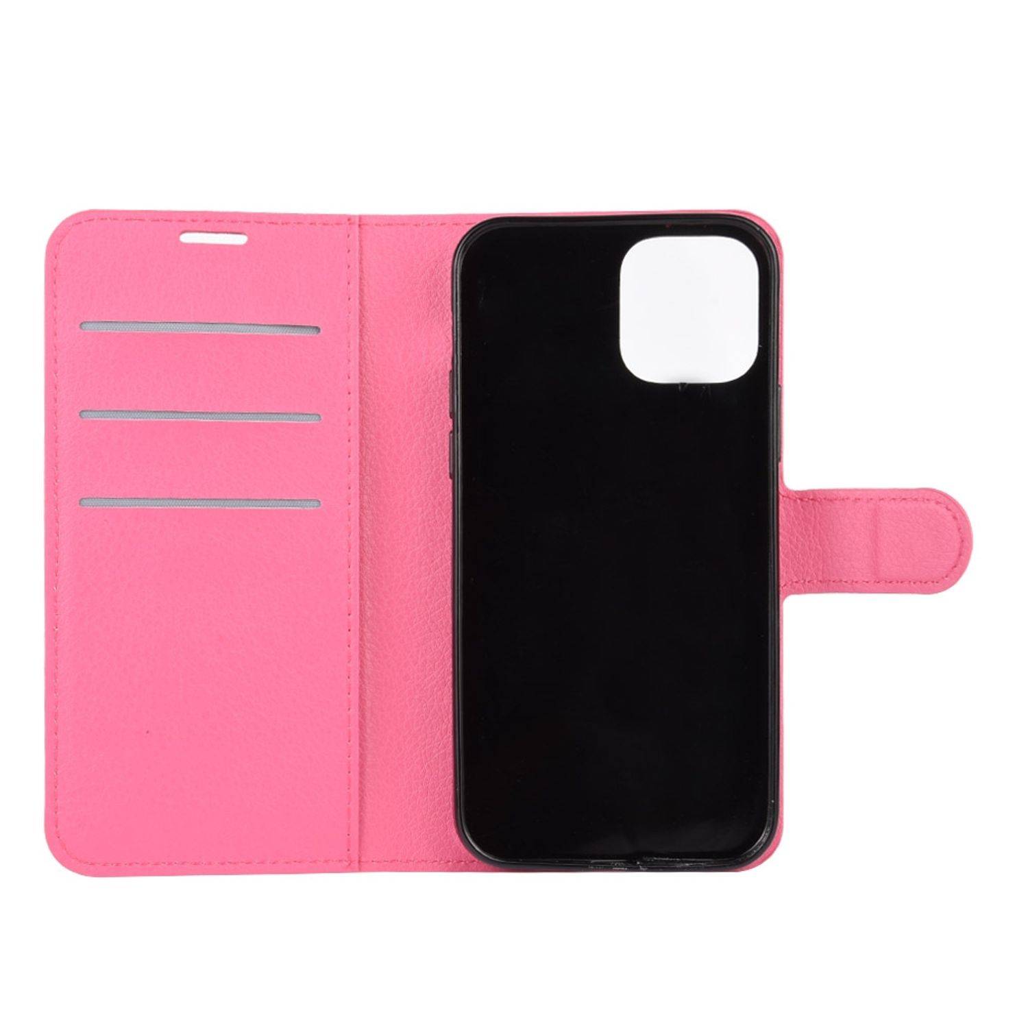 Apple iPhone 12 Pro Max Handyhülle Bookcover Rosa
