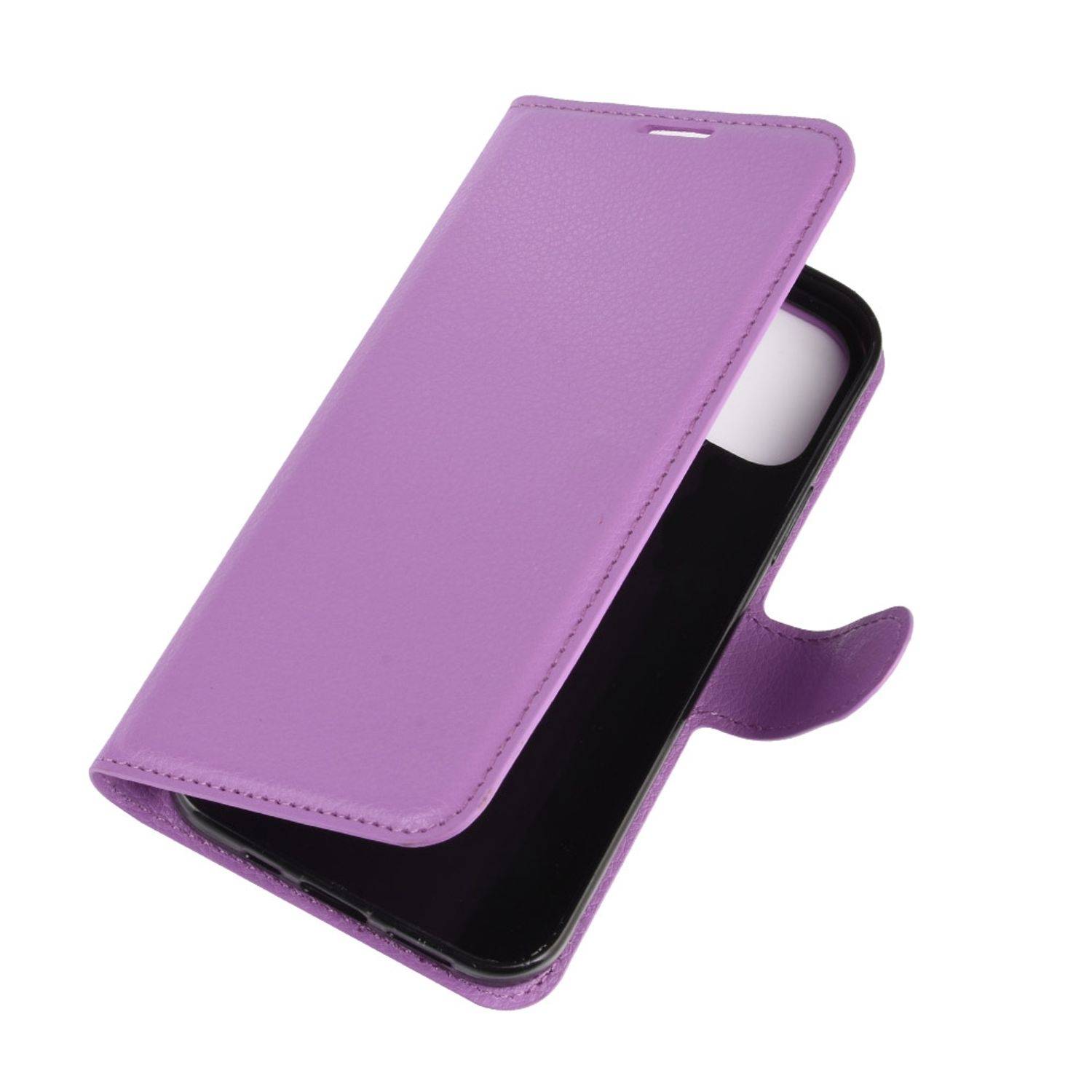 Apple iPhone 12 Mini Handyhülle Bookcover Violett