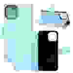Hülle kompatibel mit Apple iPhone 12 Mini Kunstleder Handyhülle - Handy Case Blau