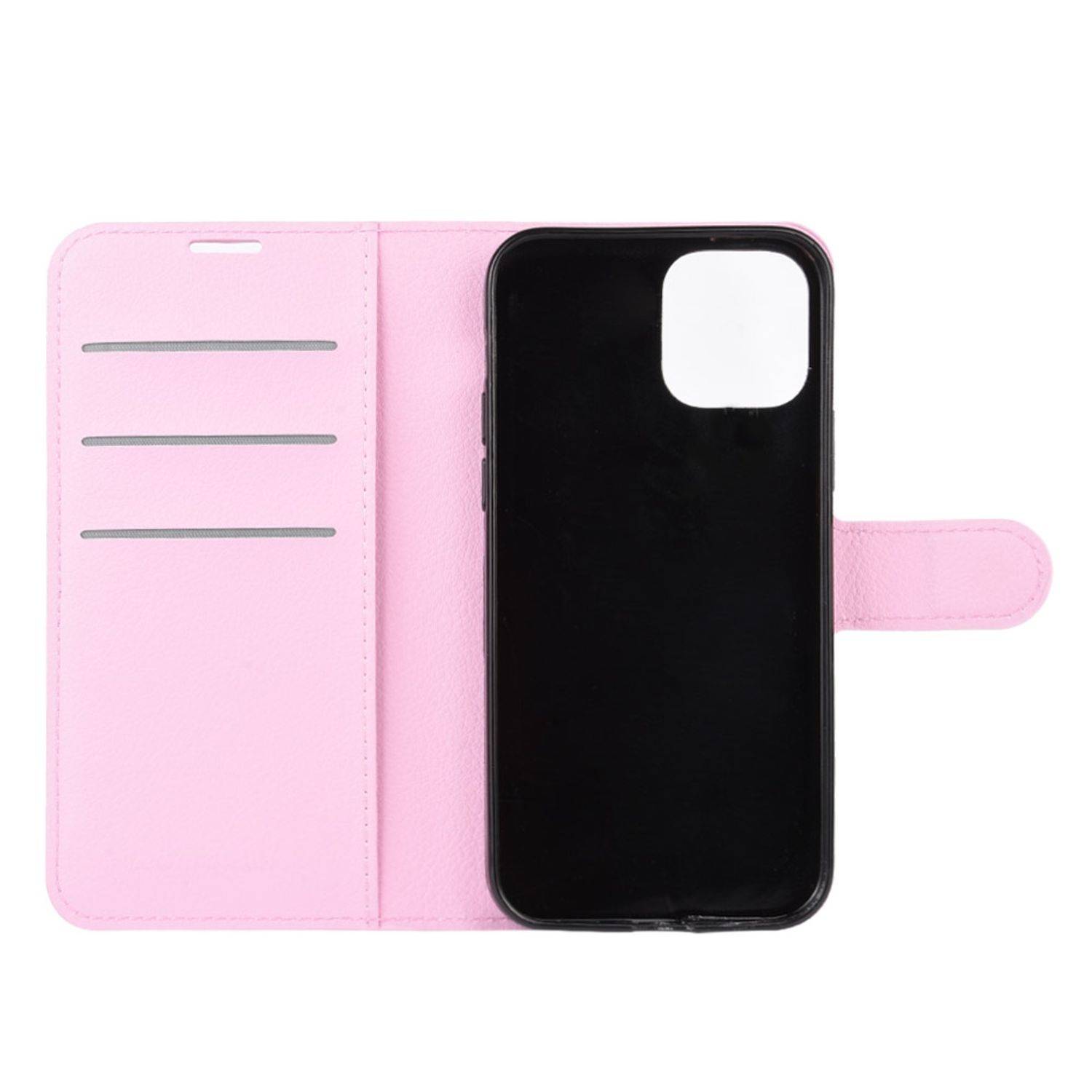 Apple iPhone 12 Mini Handyhülle Bookcover Rosa
