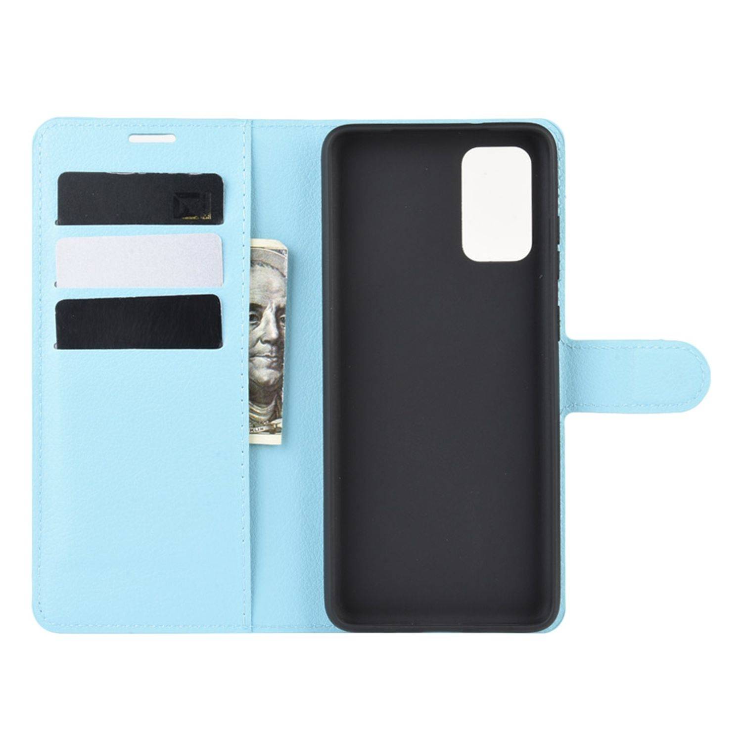Samsung Galaxy S20 FE Handyhülle Bookcover Blau