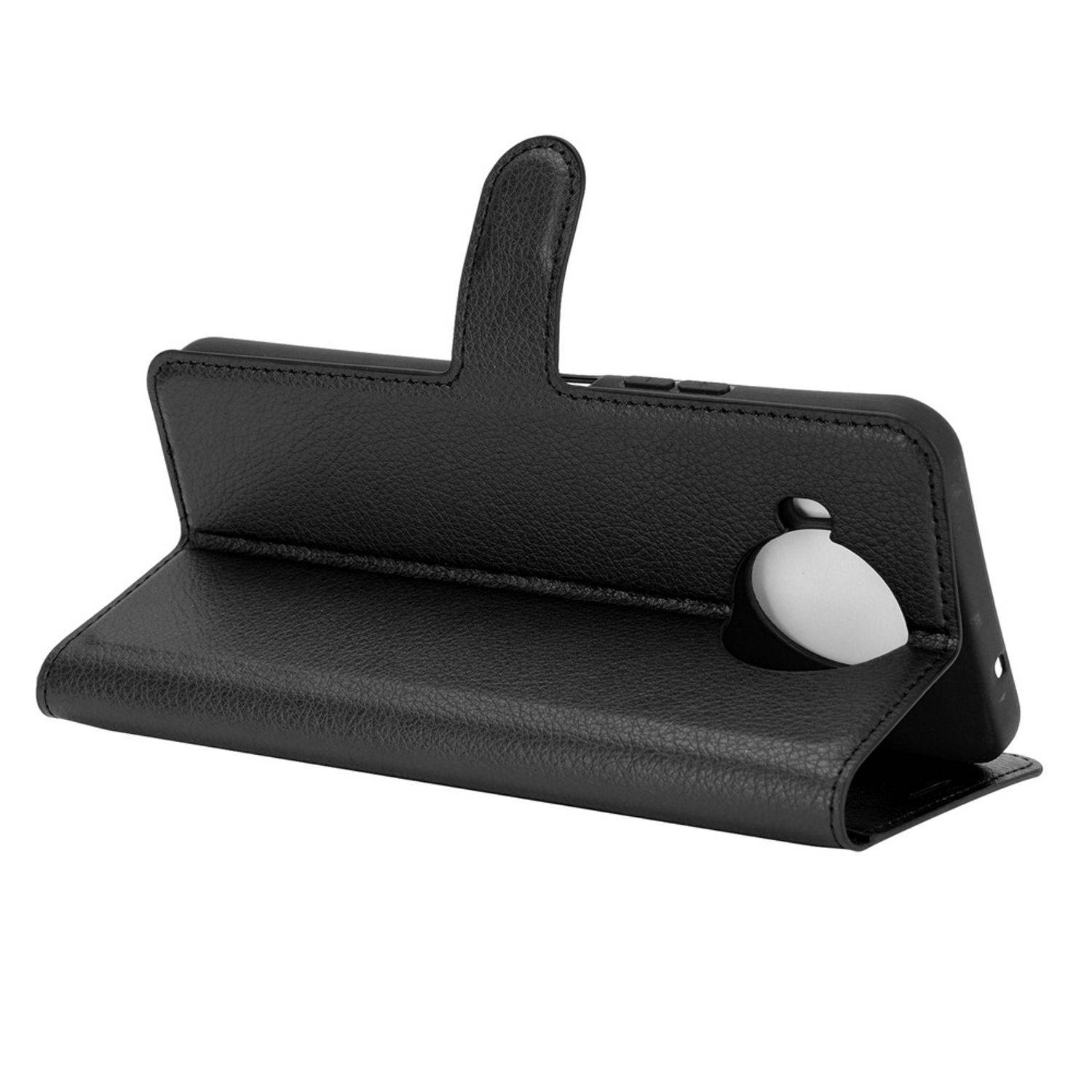 Nokia 8.3 Handyhülle Bookcover Schwarz