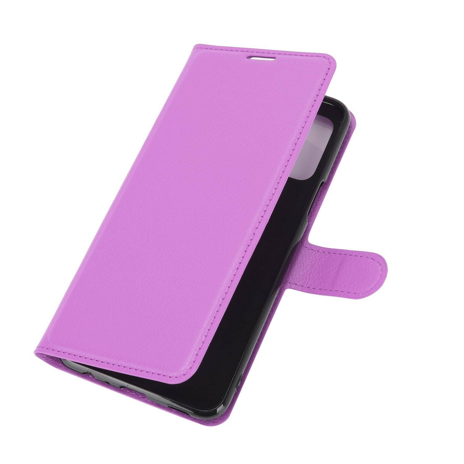 LG K52 Handyhülle Bookcover Violett