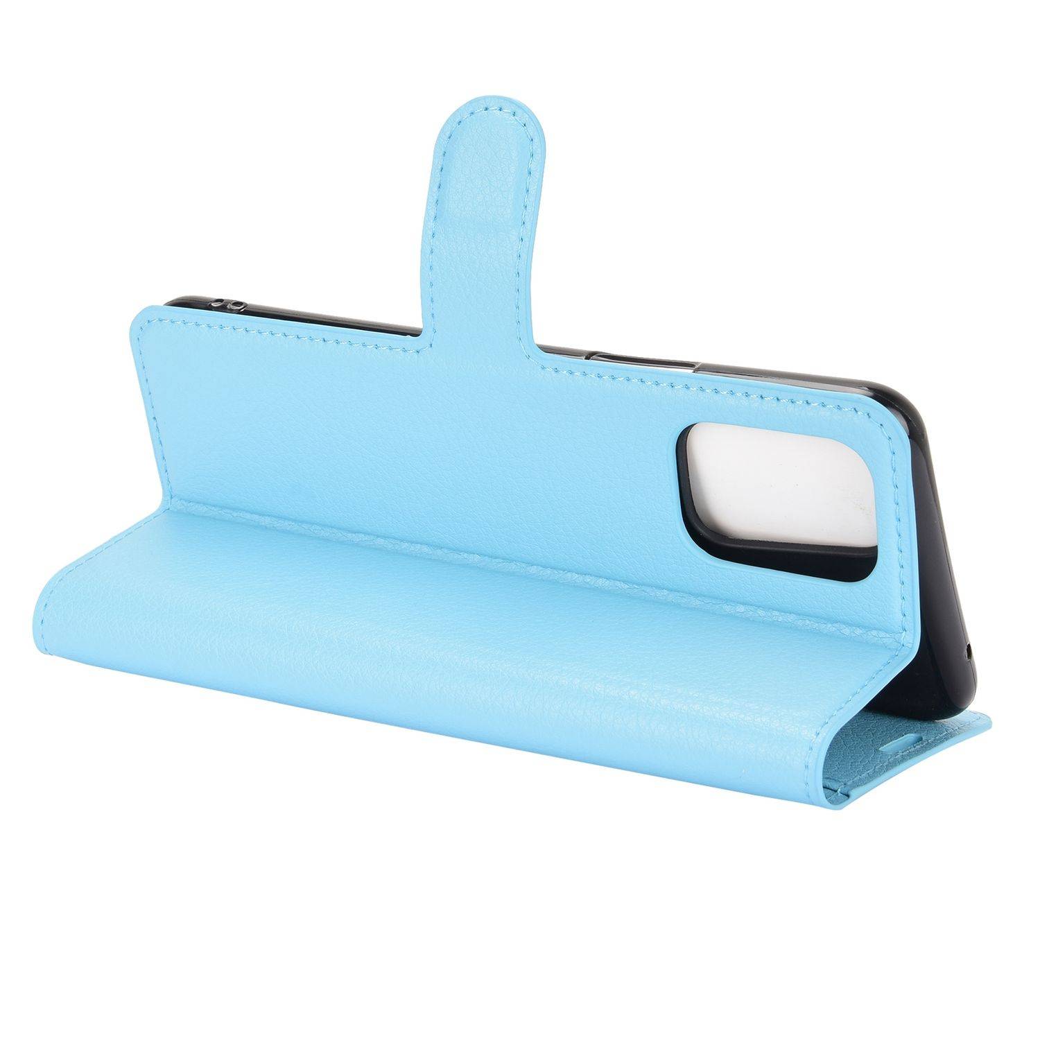 LG K52 Handyhülle Bookcover Blau