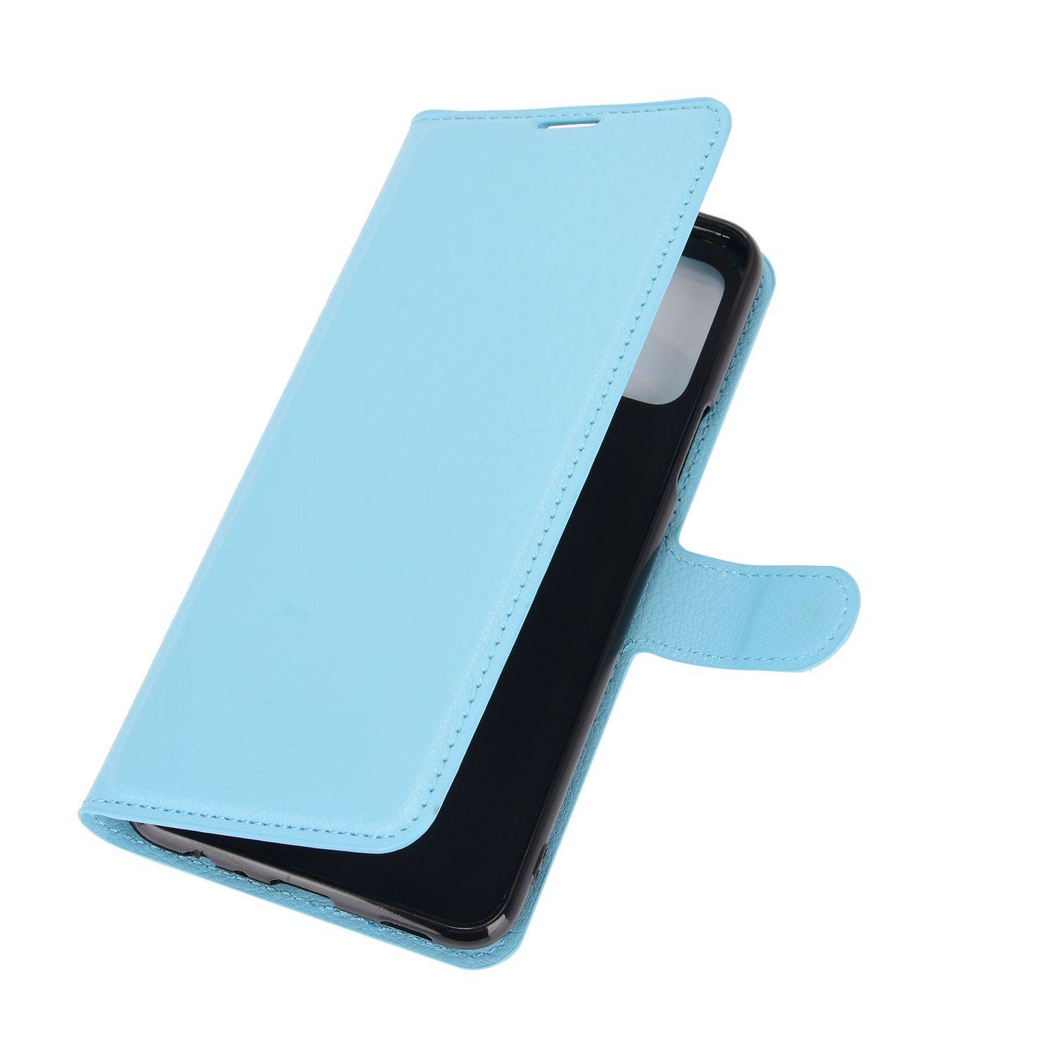 LG K52 Handyhülle Bookcover Blau