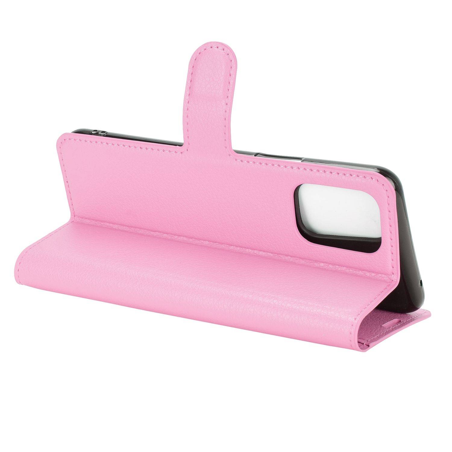 LG K52 Handyhülle Bookcover Rosa
