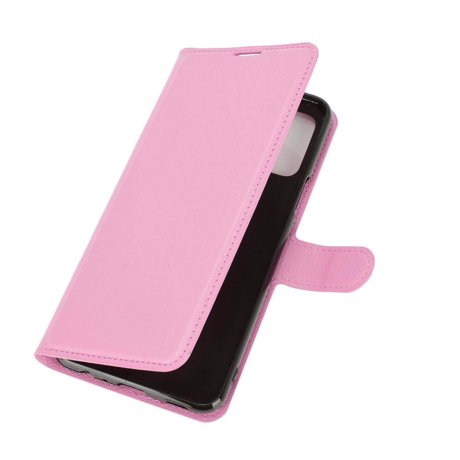 LG K52 Handyhülle Bookcover Rosa