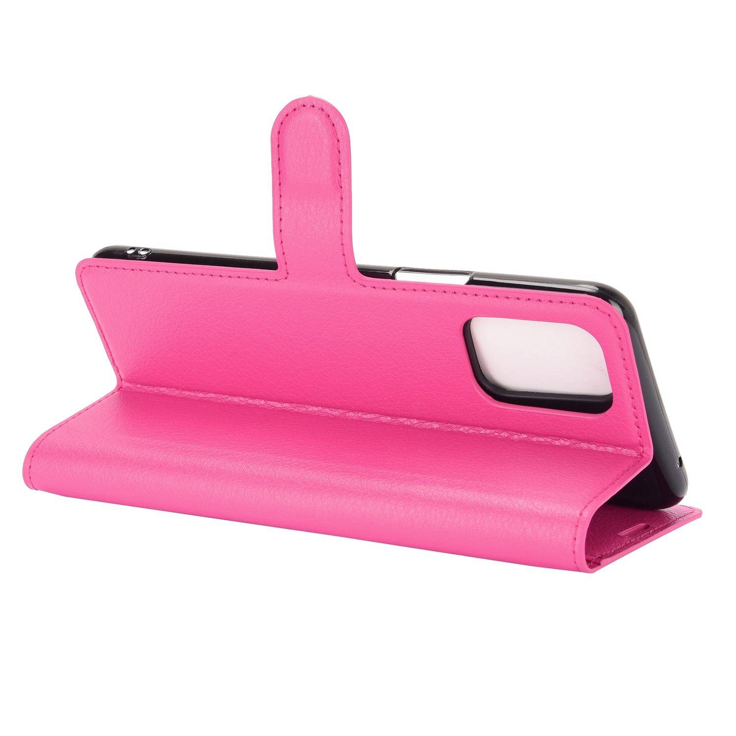 LG K52 Handyhülle Bookcover Rosa