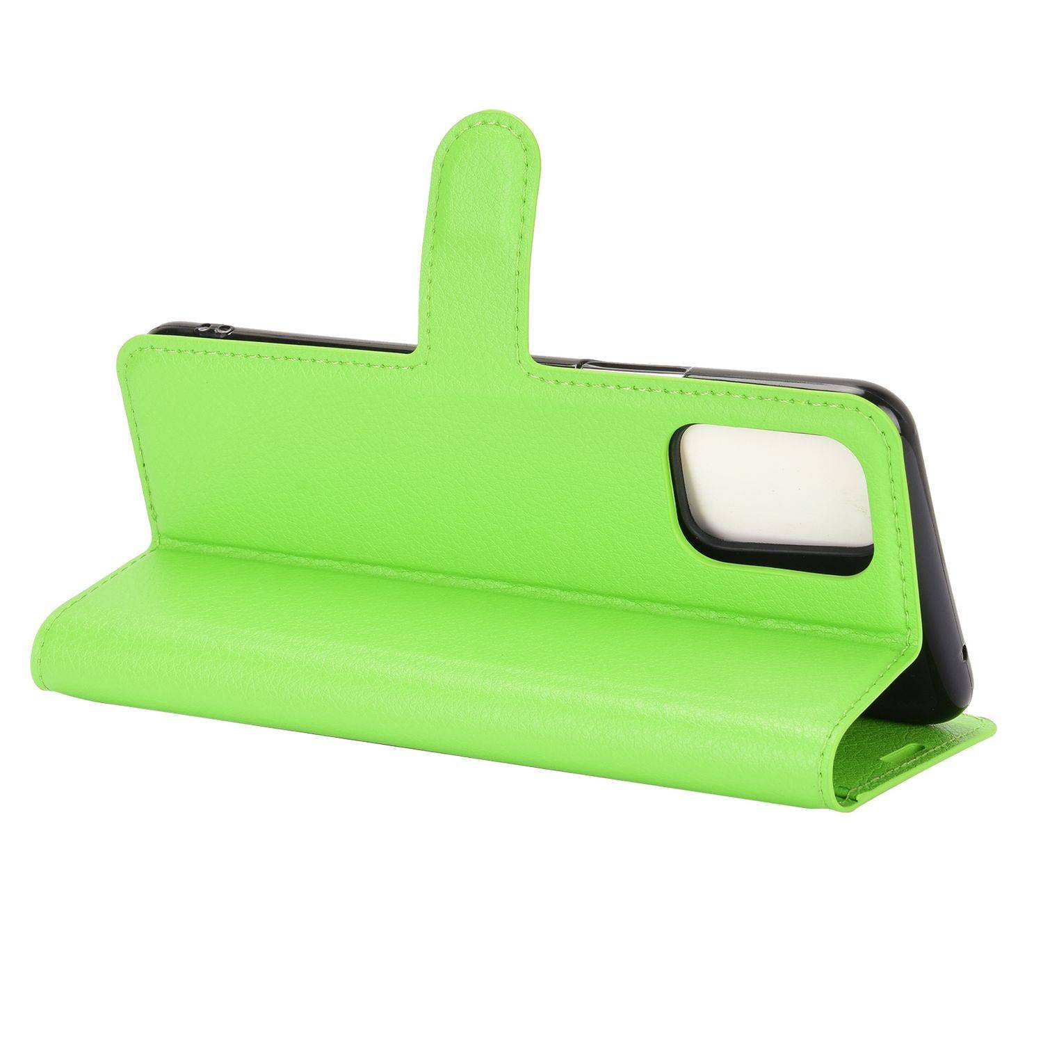 LG K52 Handyhülle Bookcover Grün