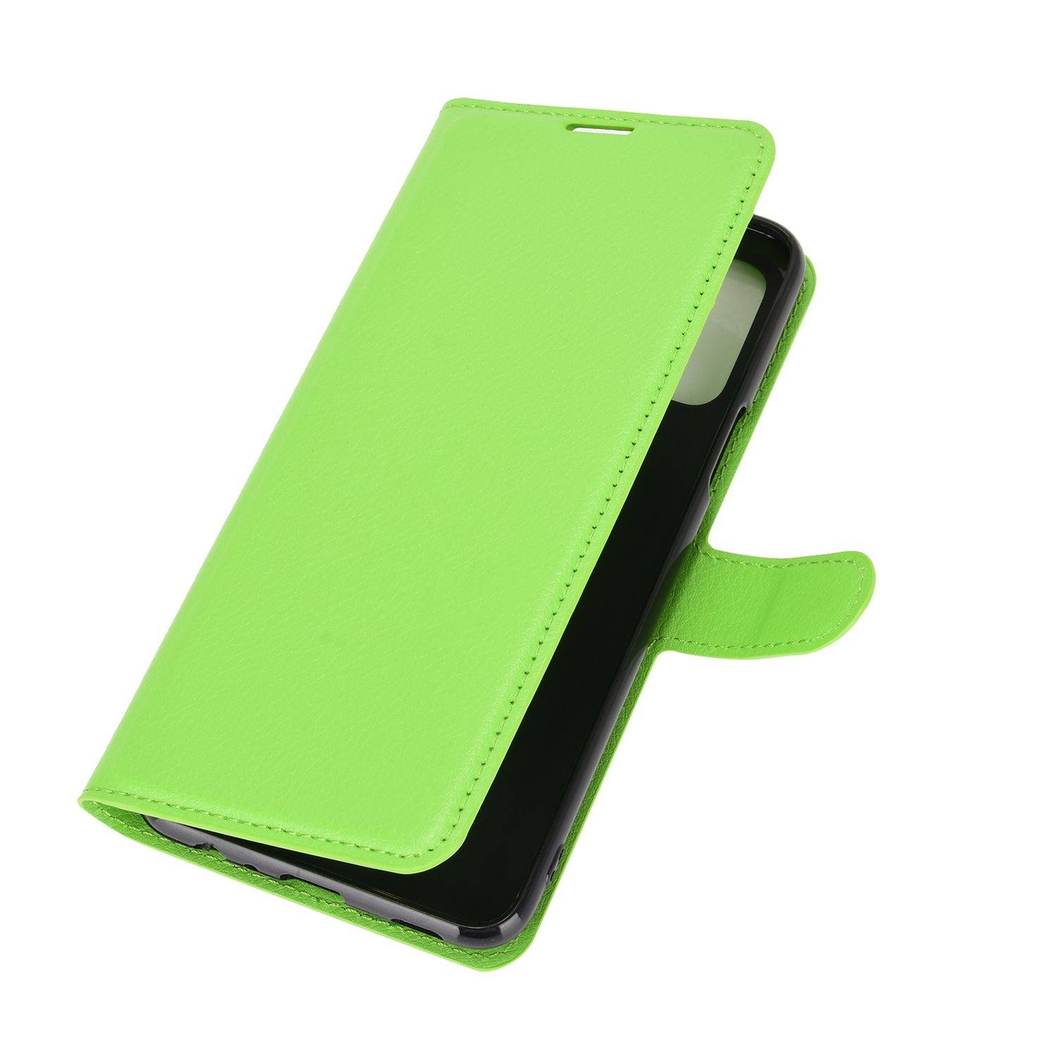 LG K52 Handyhülle Bookcover Grün