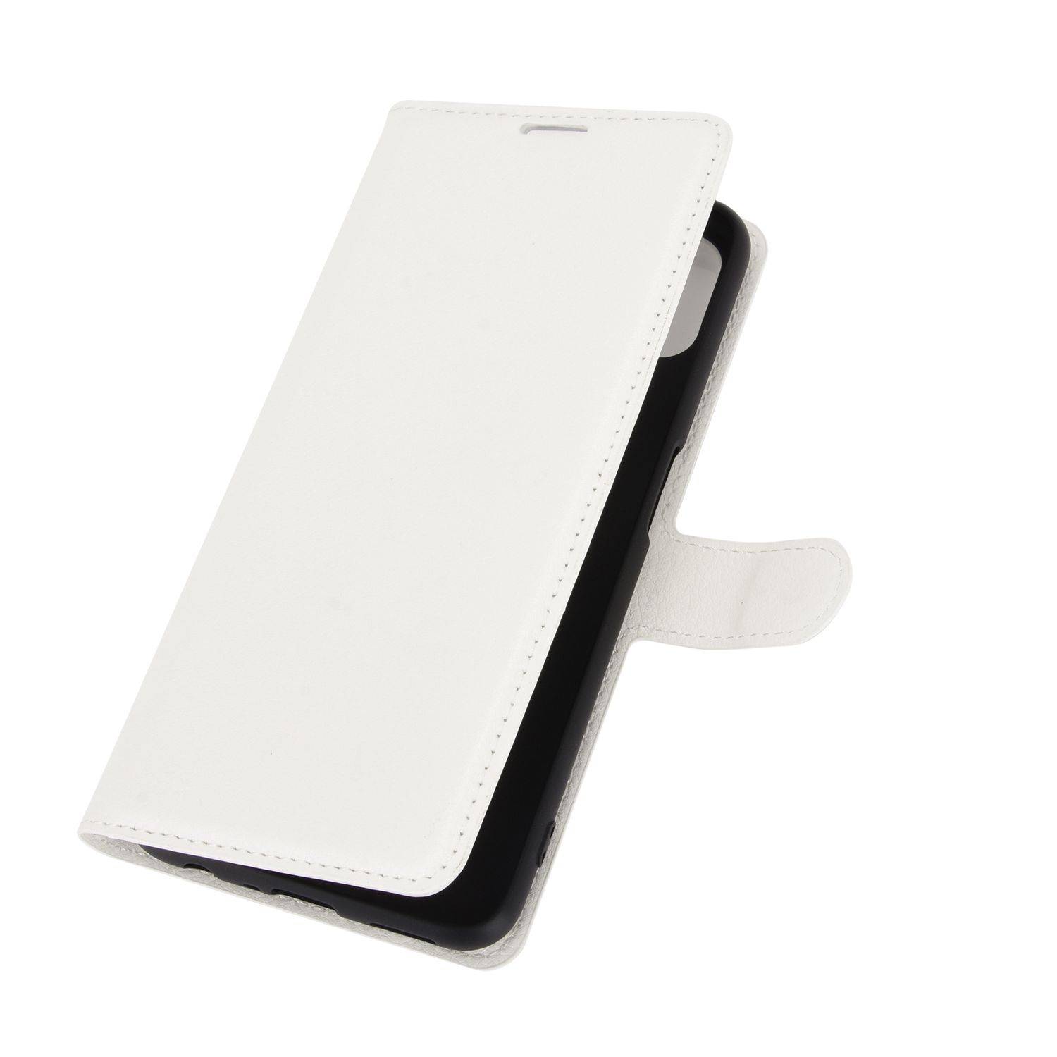 Oppo A72 / A73 Handyhülle Bookcover Weiß