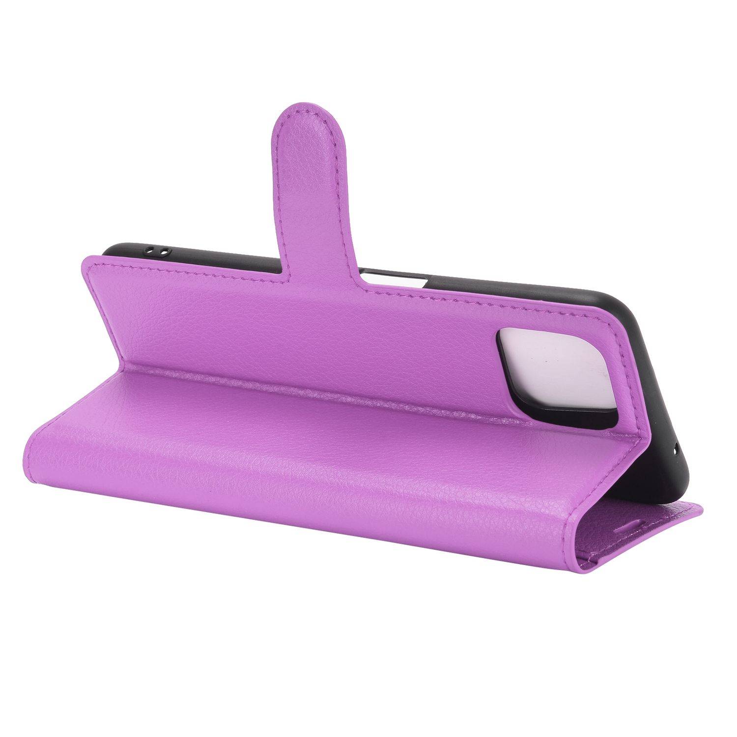 Oppo A72 / A73 Handyhülle Bookcover Violett