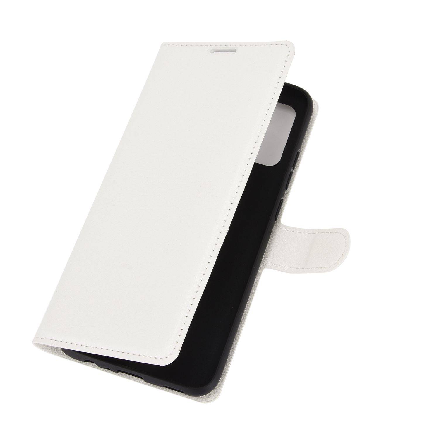 Samsung Galaxy A02s Handyhülle Bookcover Weiß