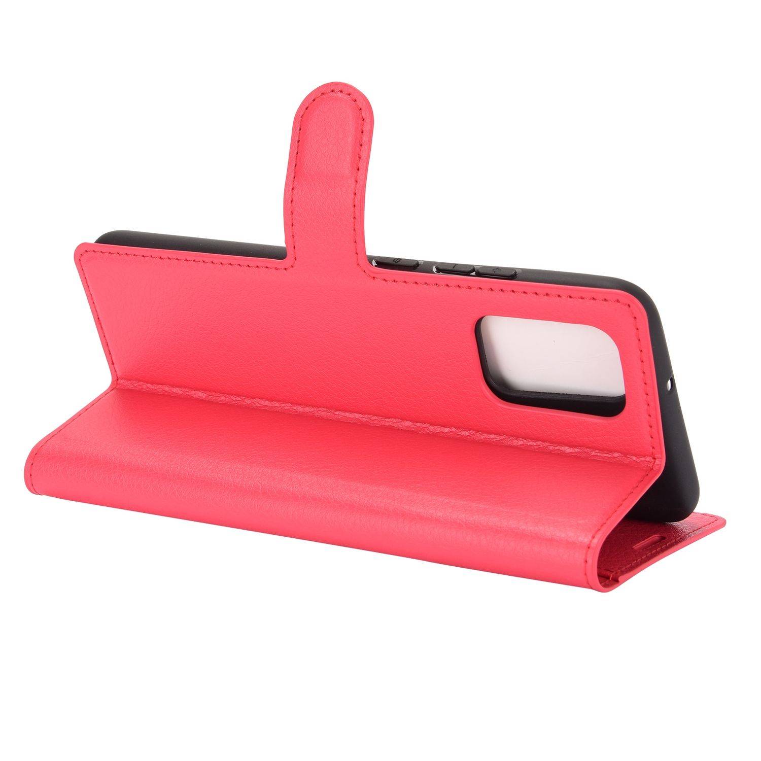 Samsung Galaxy A02s Handyhülle Bookcover Rot