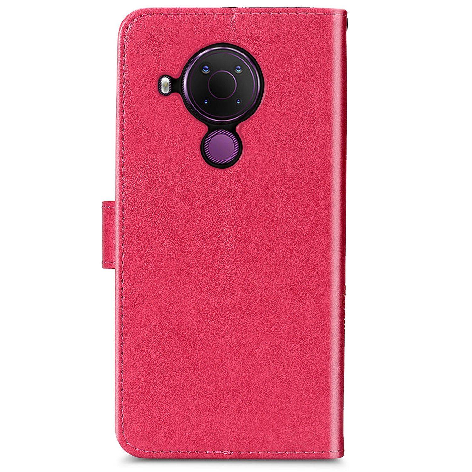 Nokia 5.4 Handyhülle Bookcover Rosa