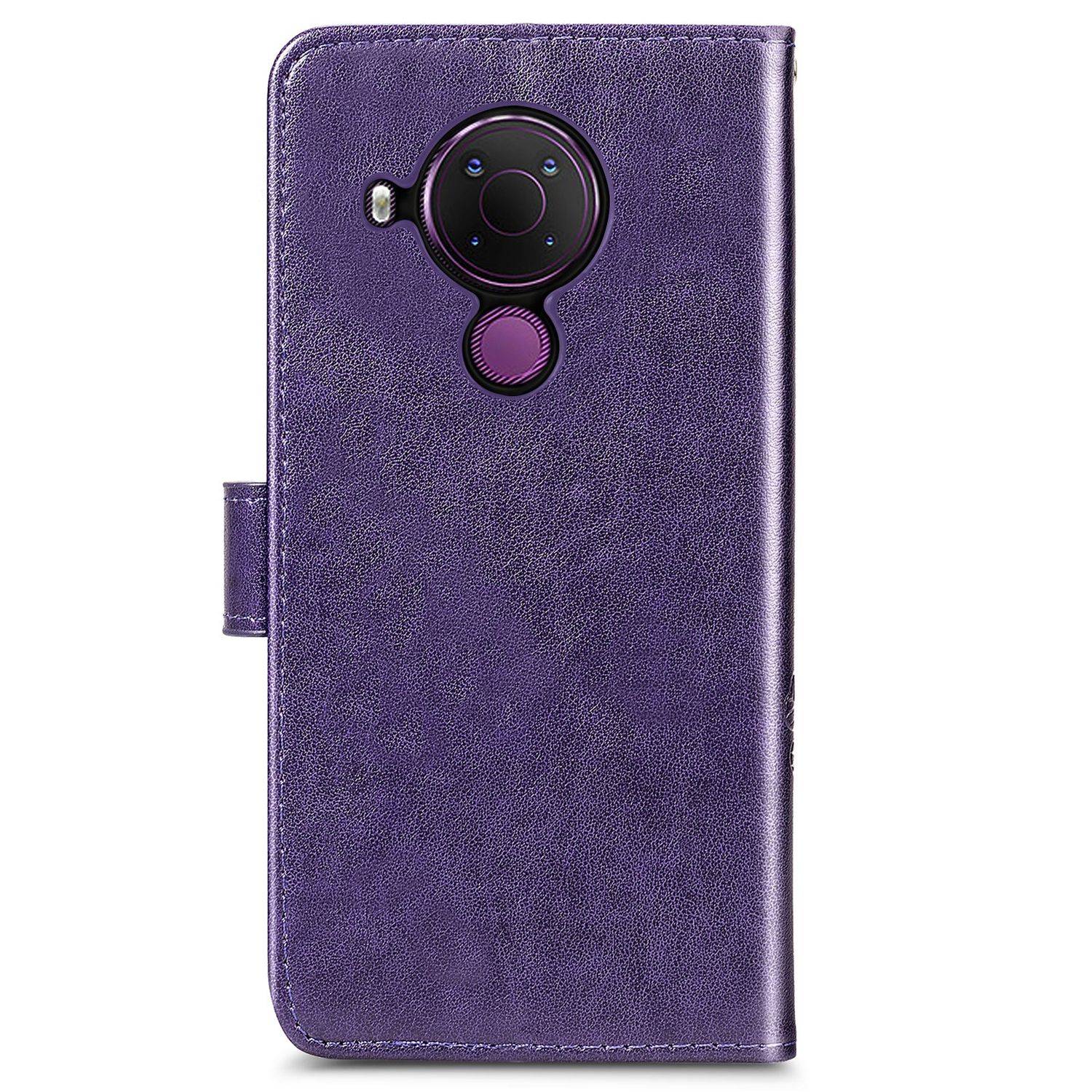 Hülle kompatibel mit Nokia 45021 Kunstleder Handyhülle - Handy Case Violett