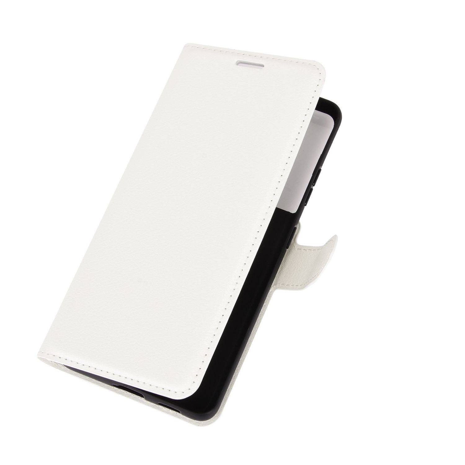 Samsung Galaxy S21 Ultra Handyhülle Bookcover Weiß