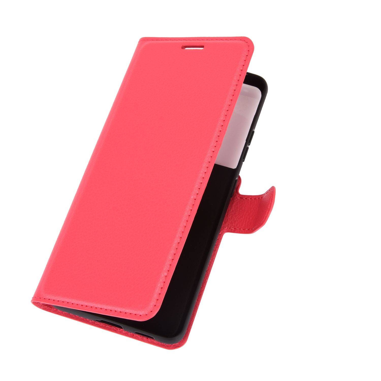 Hülle kompatibel mit Samsung Galaxy S21 Ultra Kunstleder Handyhülle - Handy Case Rot