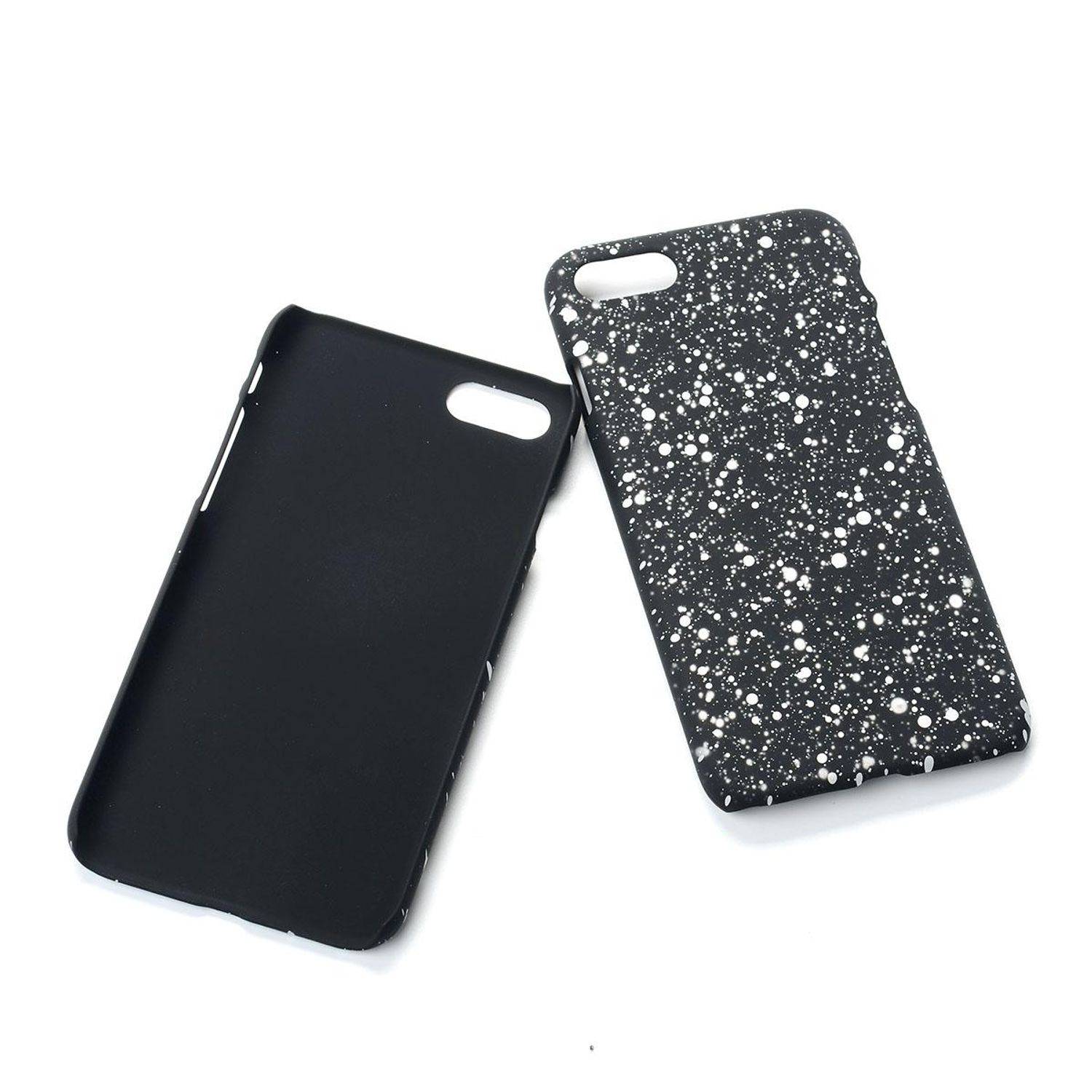 Apple iPhone 8 Handyhülle Backcover Schwarz