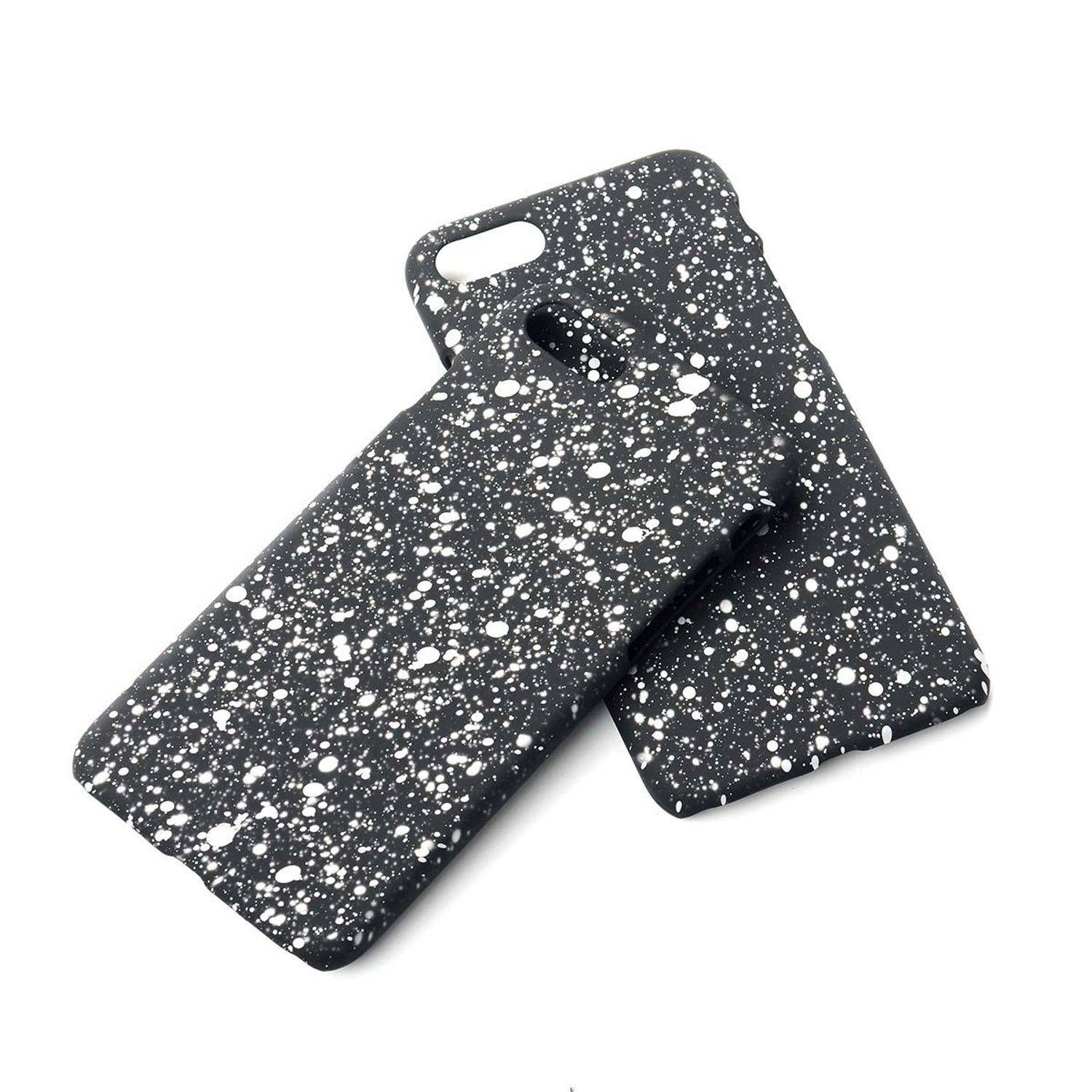 Apple iPhone 8 Handyhülle Backcover Schwarz