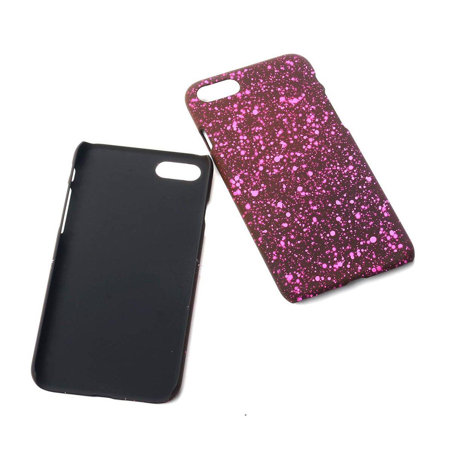 Apple iPhone 8 Handyhülle Backcover Schwarz