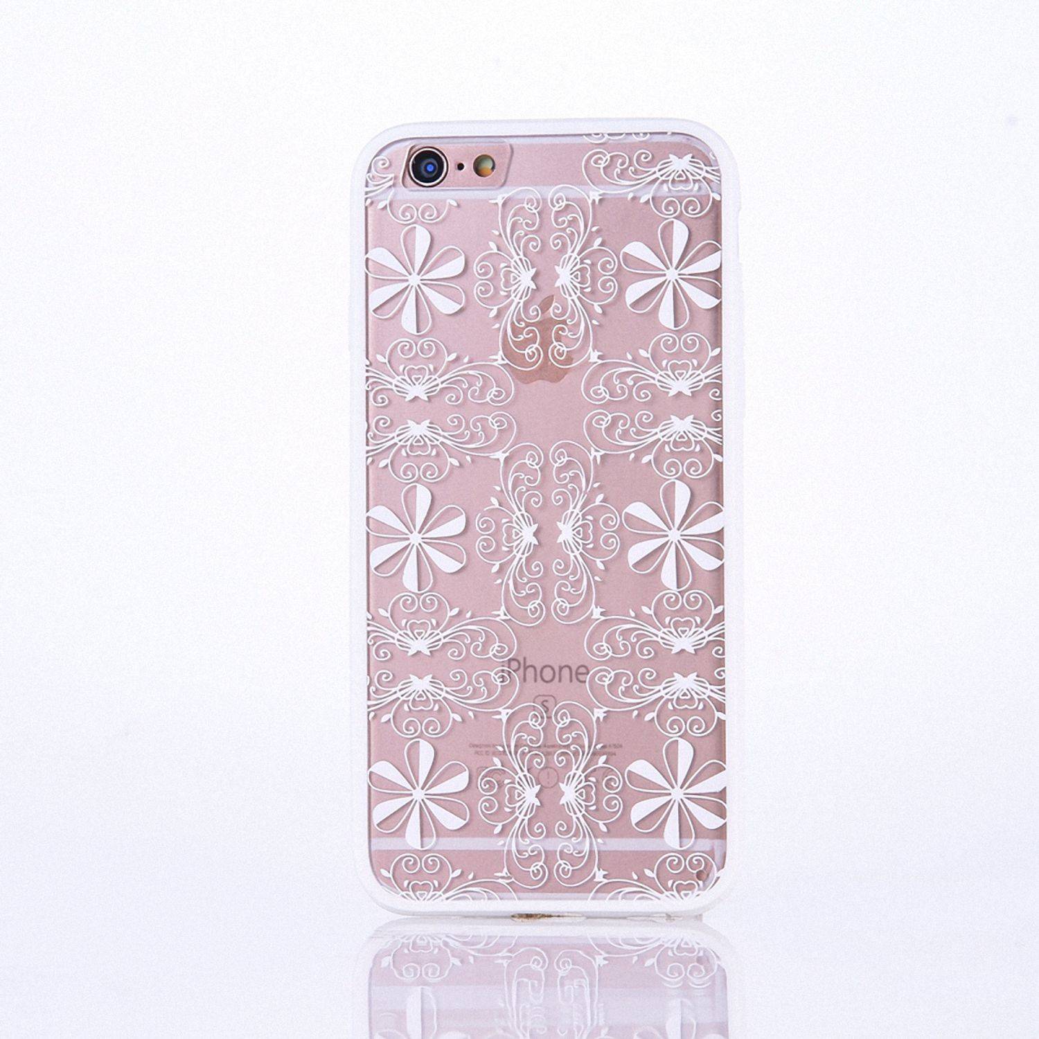 Apple iPhone 8 Handyhülle Backcover Weiß