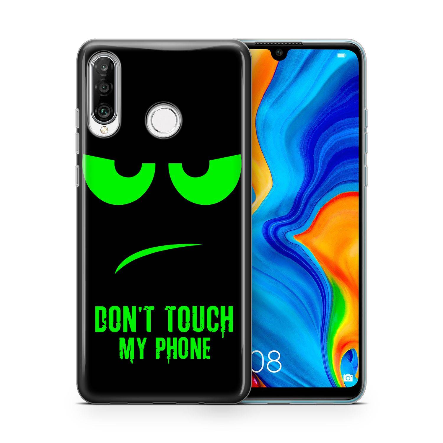 Huawei P40 Pro Handyhülle Backcover Grün