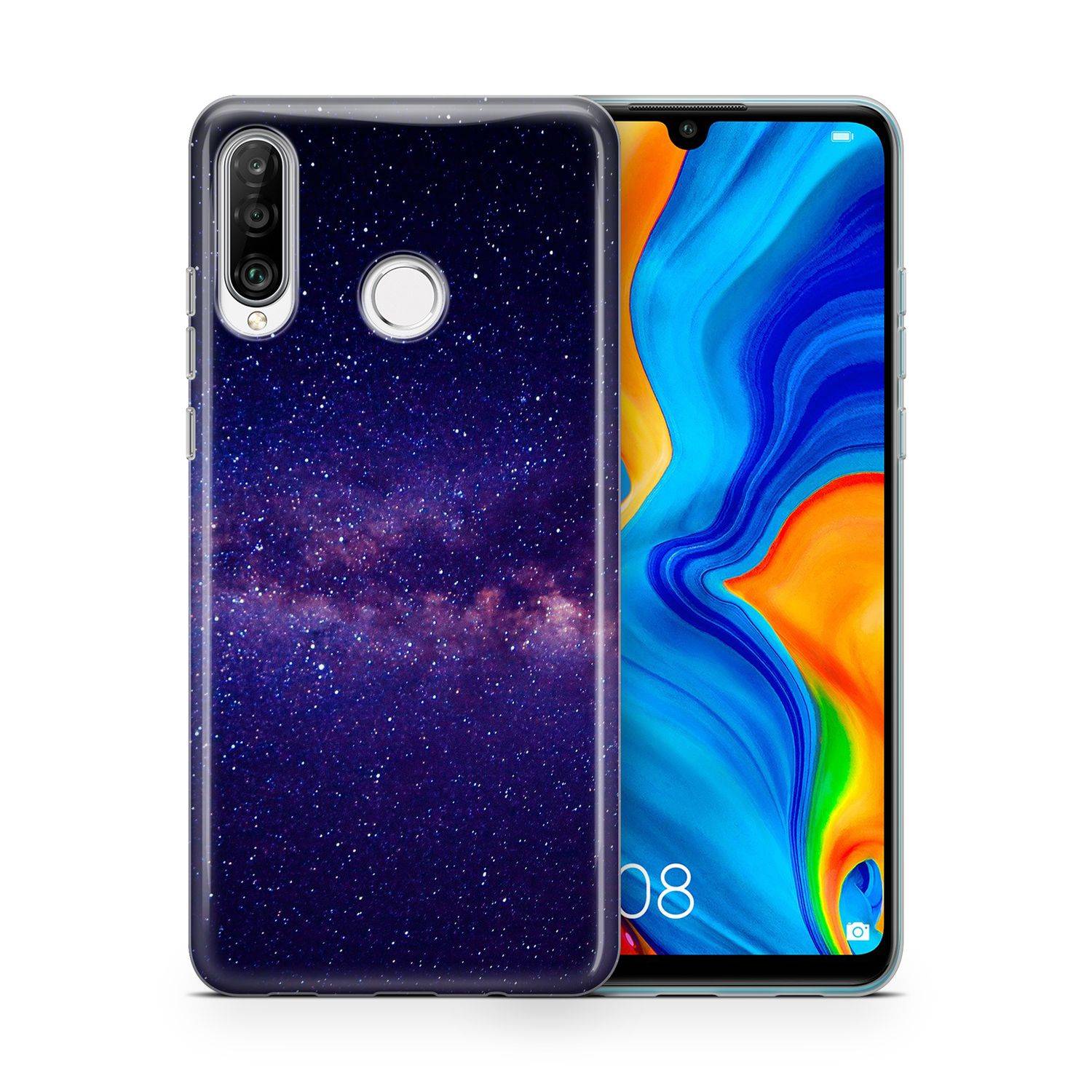 Huawei P40 Pro Handyhülle Backcover Mehrfarbig