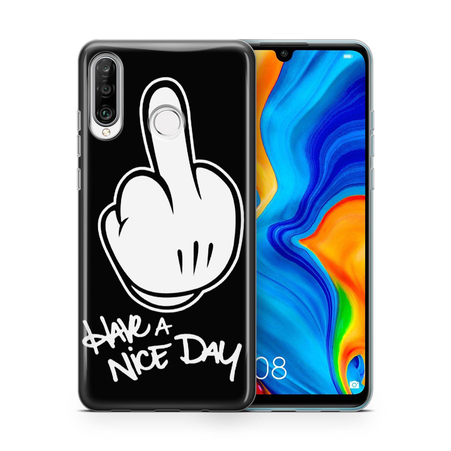 Xiaomi Mi Note 10 Handyhülle Backcover Schwarz