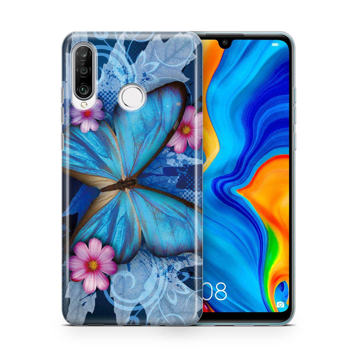 Xiaomi Mi Note 10 Handyhülle Backcover Blau