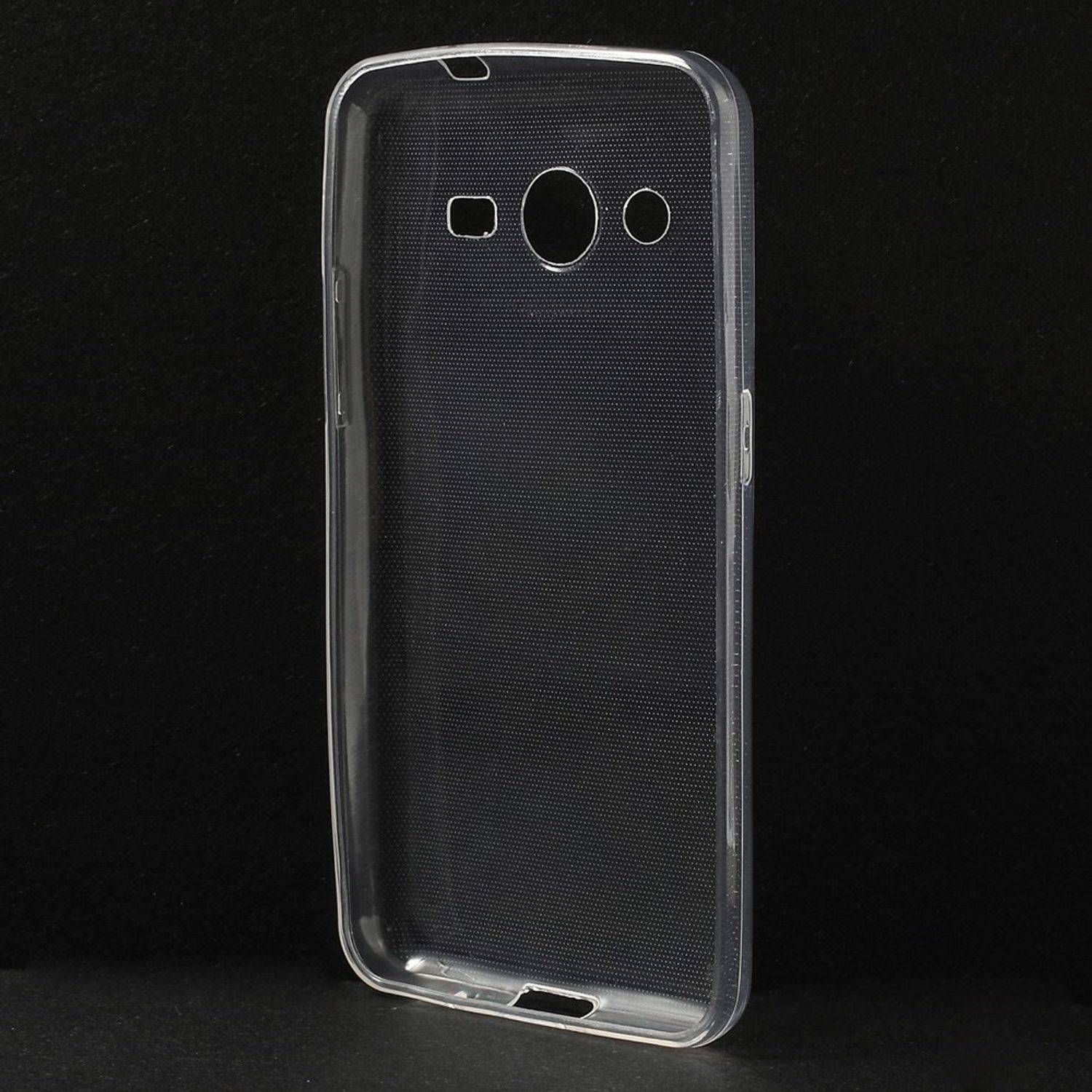 Samsung Galaxy Core Plus Handyhülle Ultra Dünn Bumper Backcover Transparent
