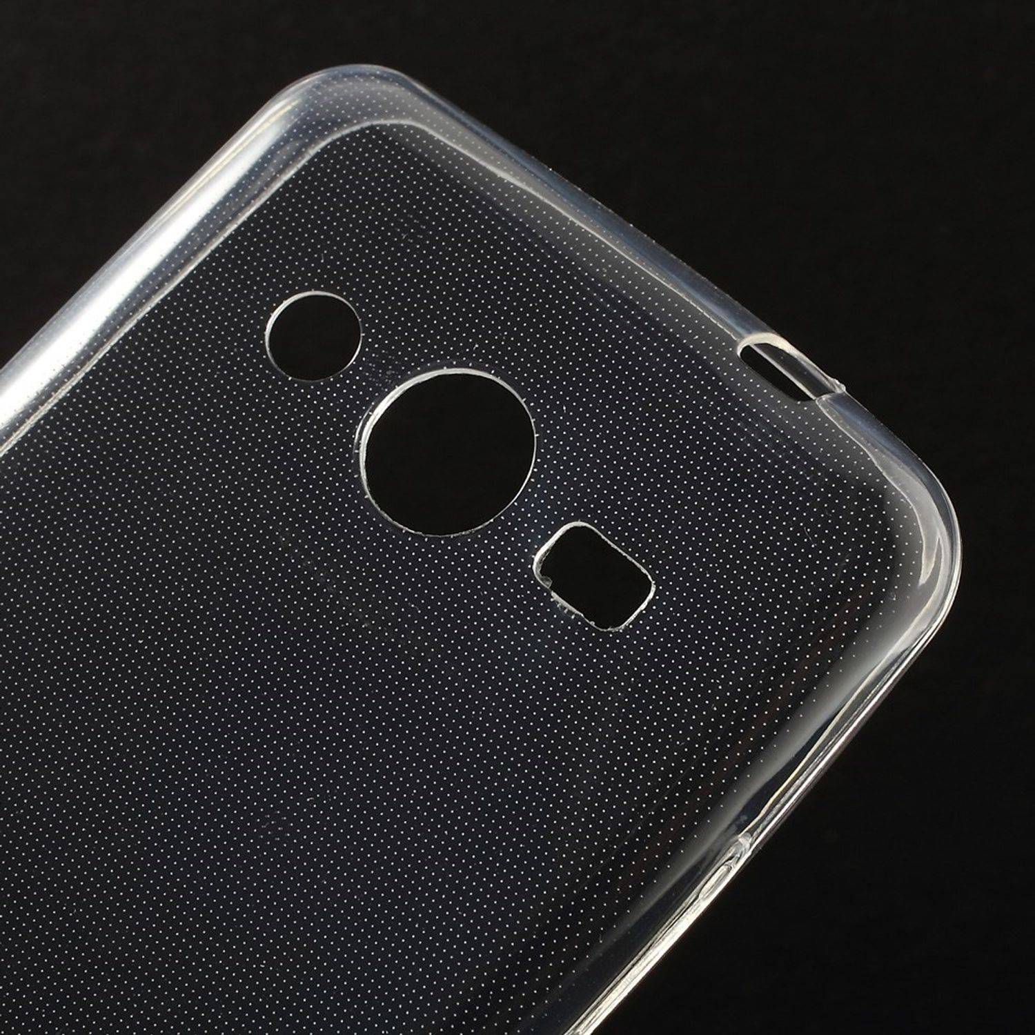 Samsung Galaxy Core Plus Handyhülle Ultra Dünn Bumper Backcover Transparent