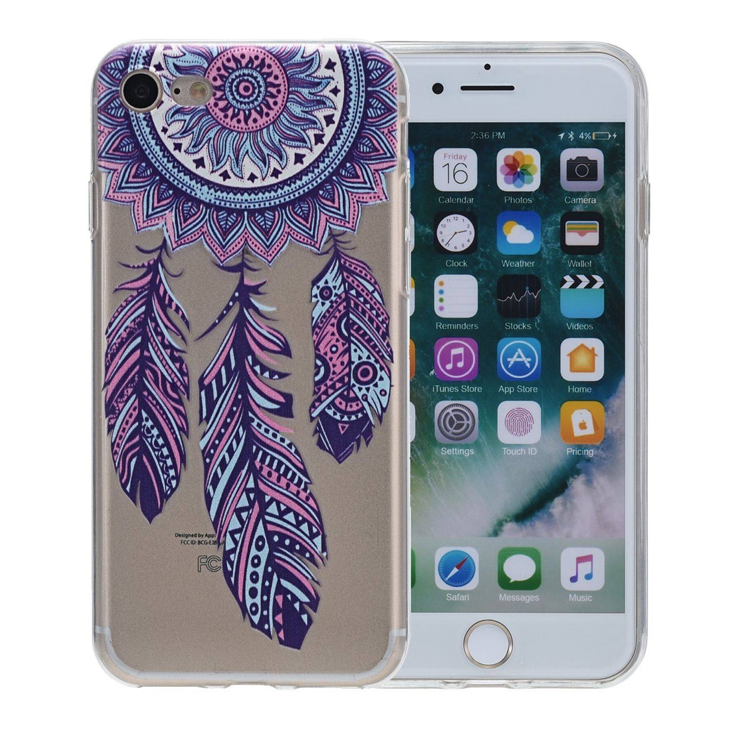 Apple IPhone 6 Plus / 6s Plus Handyhülle Backcover Mehrfarbig