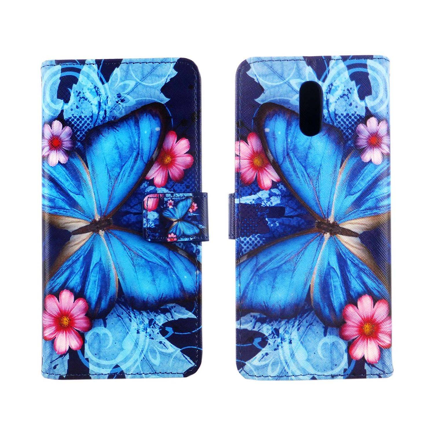 Nokia 2.3 Handyhülle Bookcover Blau