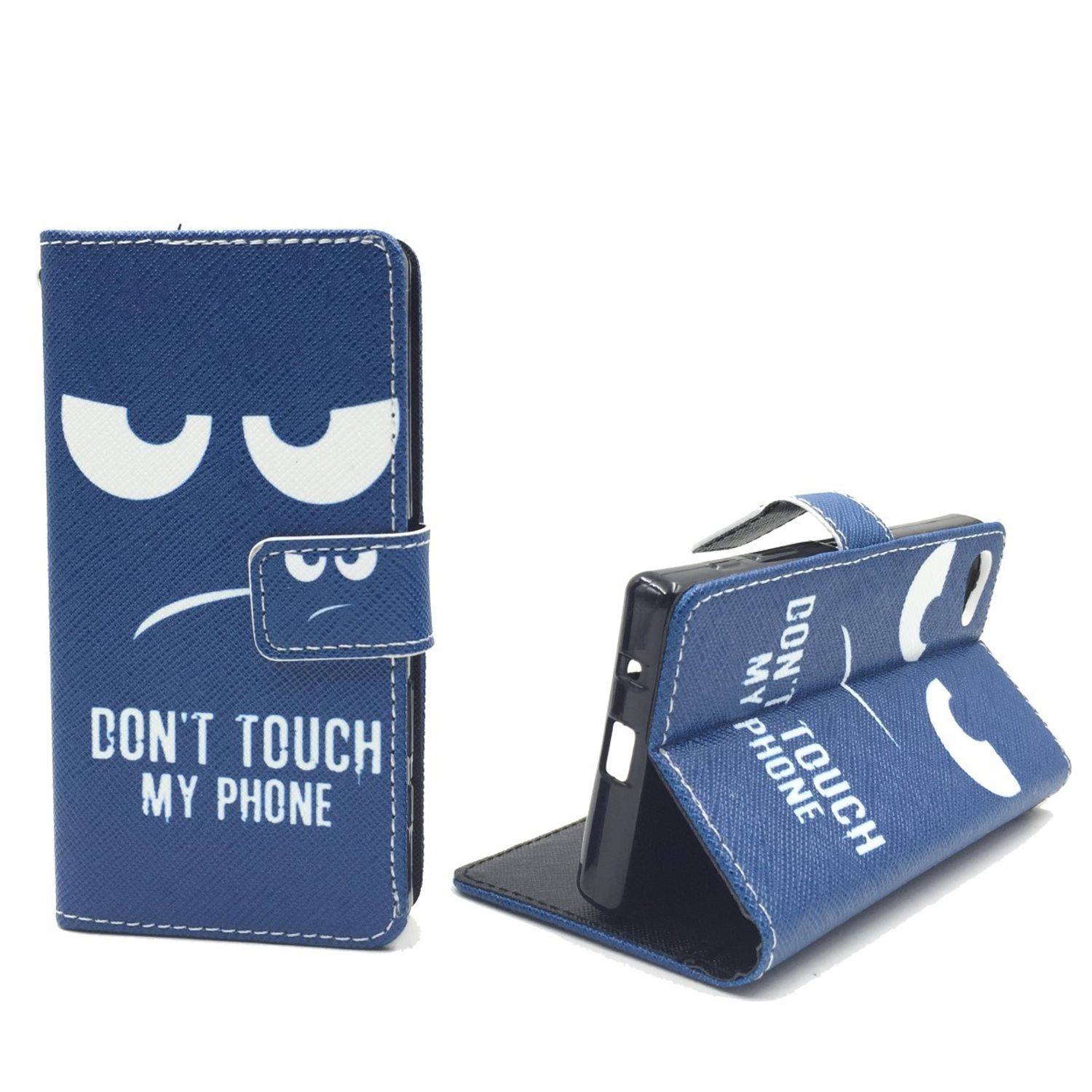 Sony Xperia Z5 Compact Handyhülle Bookcover Blau