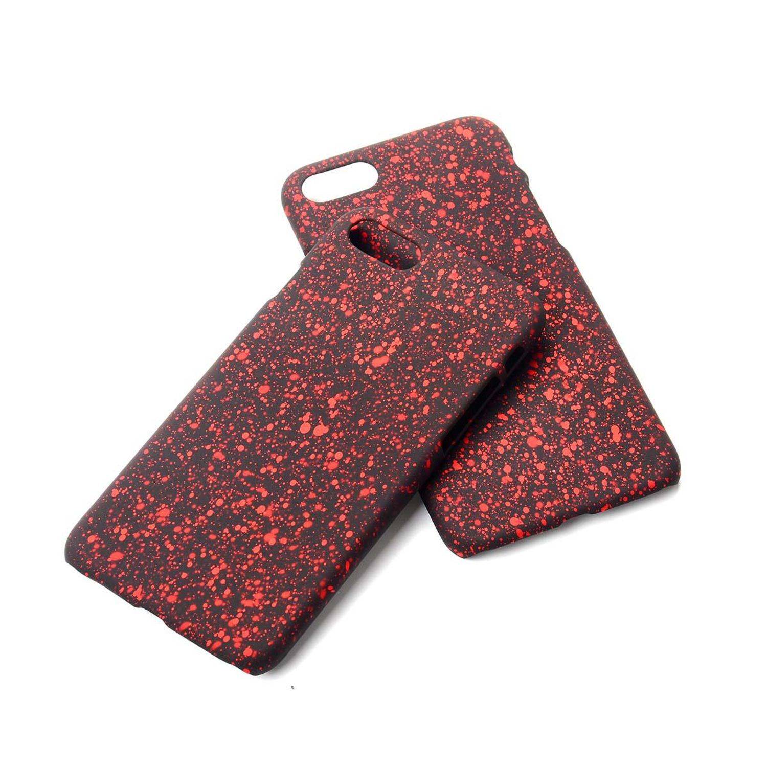 Apple iPhone 8 Handyhülle Backcover Schwarz