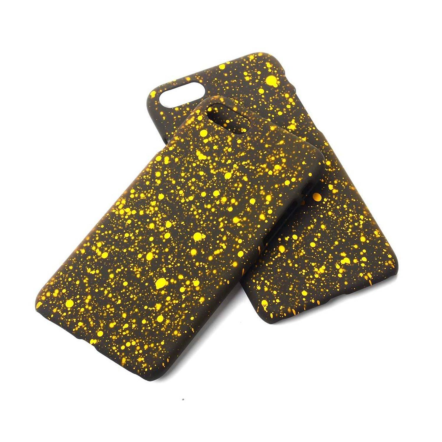 Apple iPhone 8 Handyhülle Backcover Schwarz