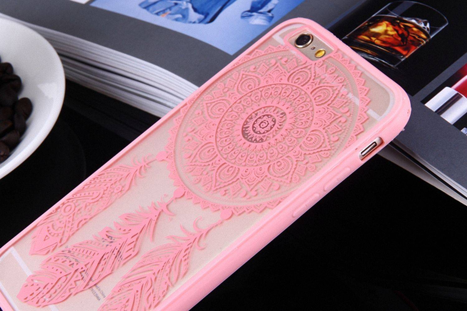 Apple iPhone 8 Handyhülle Backcover Rosa