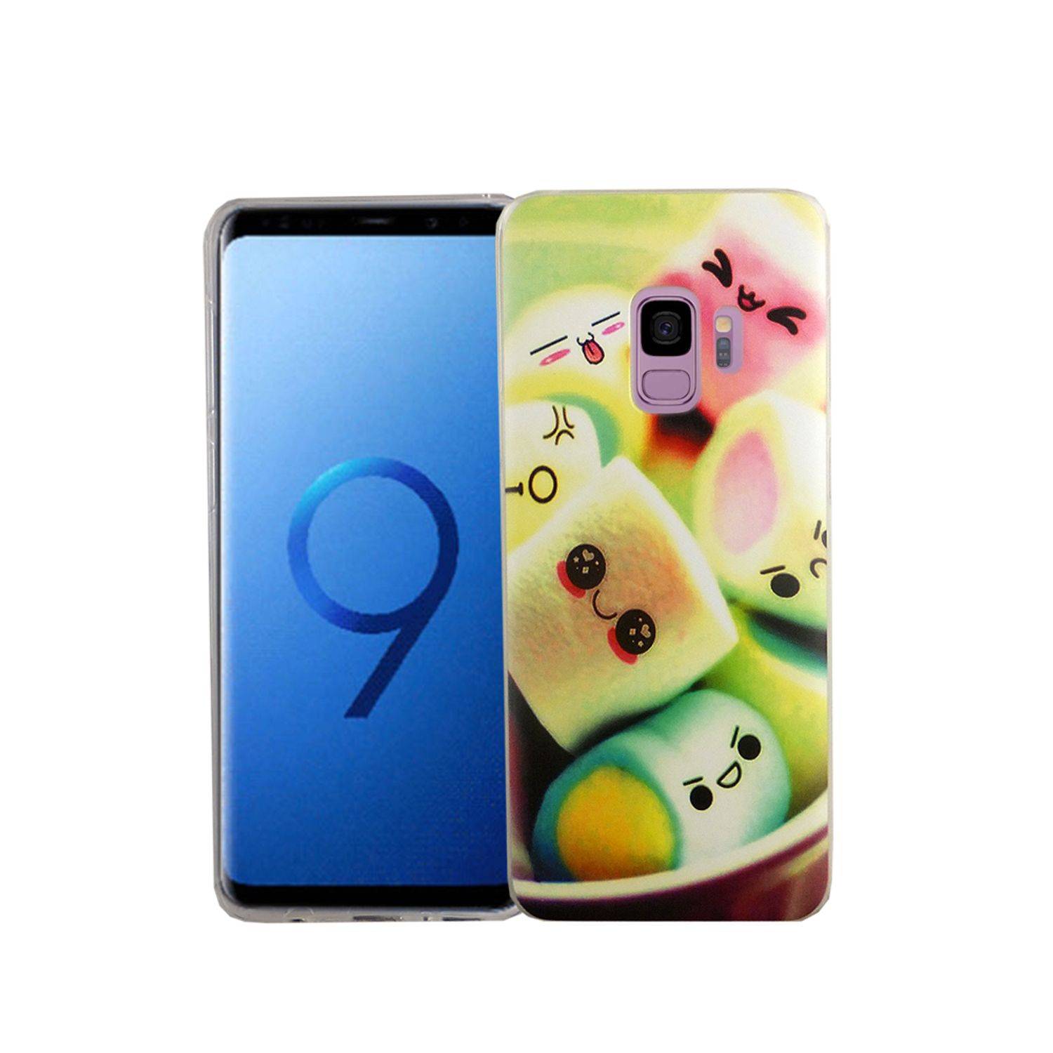 Samsung Galaxy S9 Handyhülle Bumper Backcover Mehrfarbig