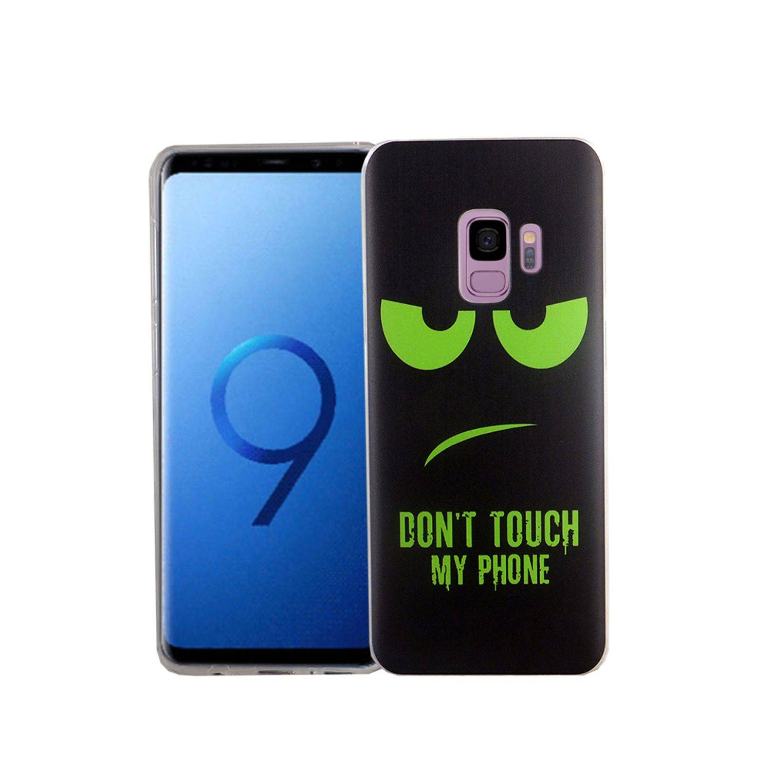Samsung Galaxy S9 Handyhülle Bumper Backcover Grün
