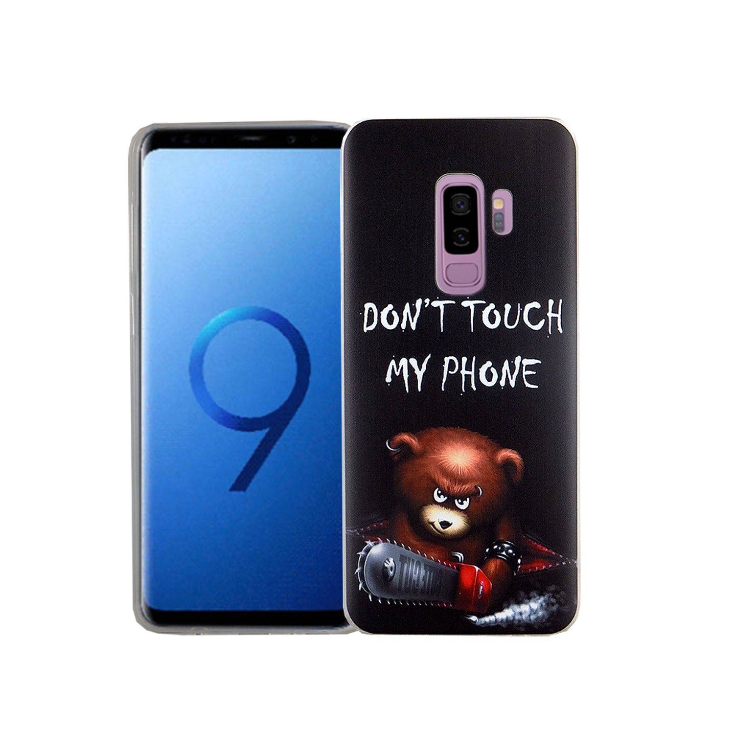 Samsung Galaxy S9 Plus Handyhülle Bumper Backcover Schwarz
