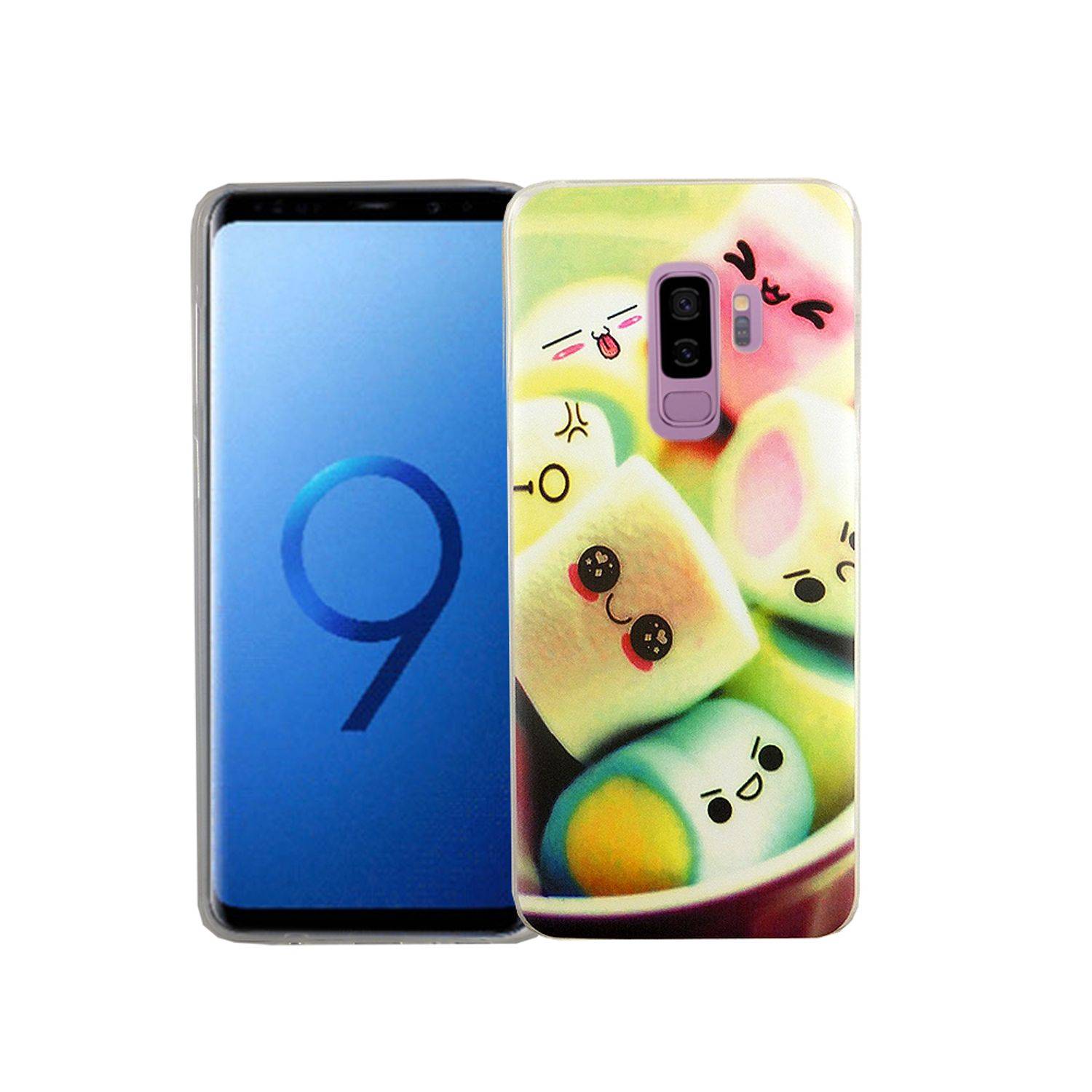 Samsung Galaxy S9 Plus Handyhülle Bumper Backcover Mehrfarbig