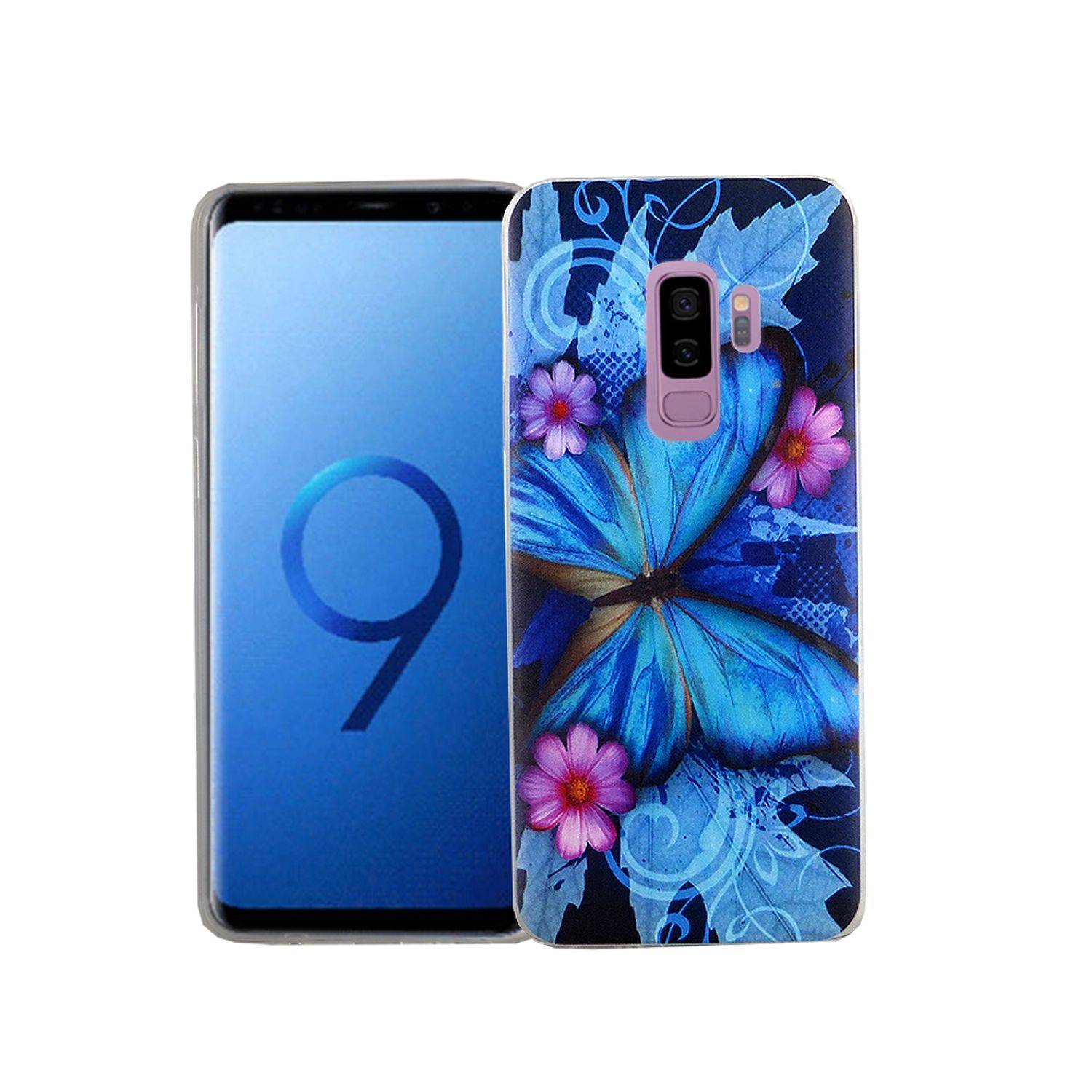 Samsung Galaxy S9 Plus Handyhülle Bumper Backcover Blau