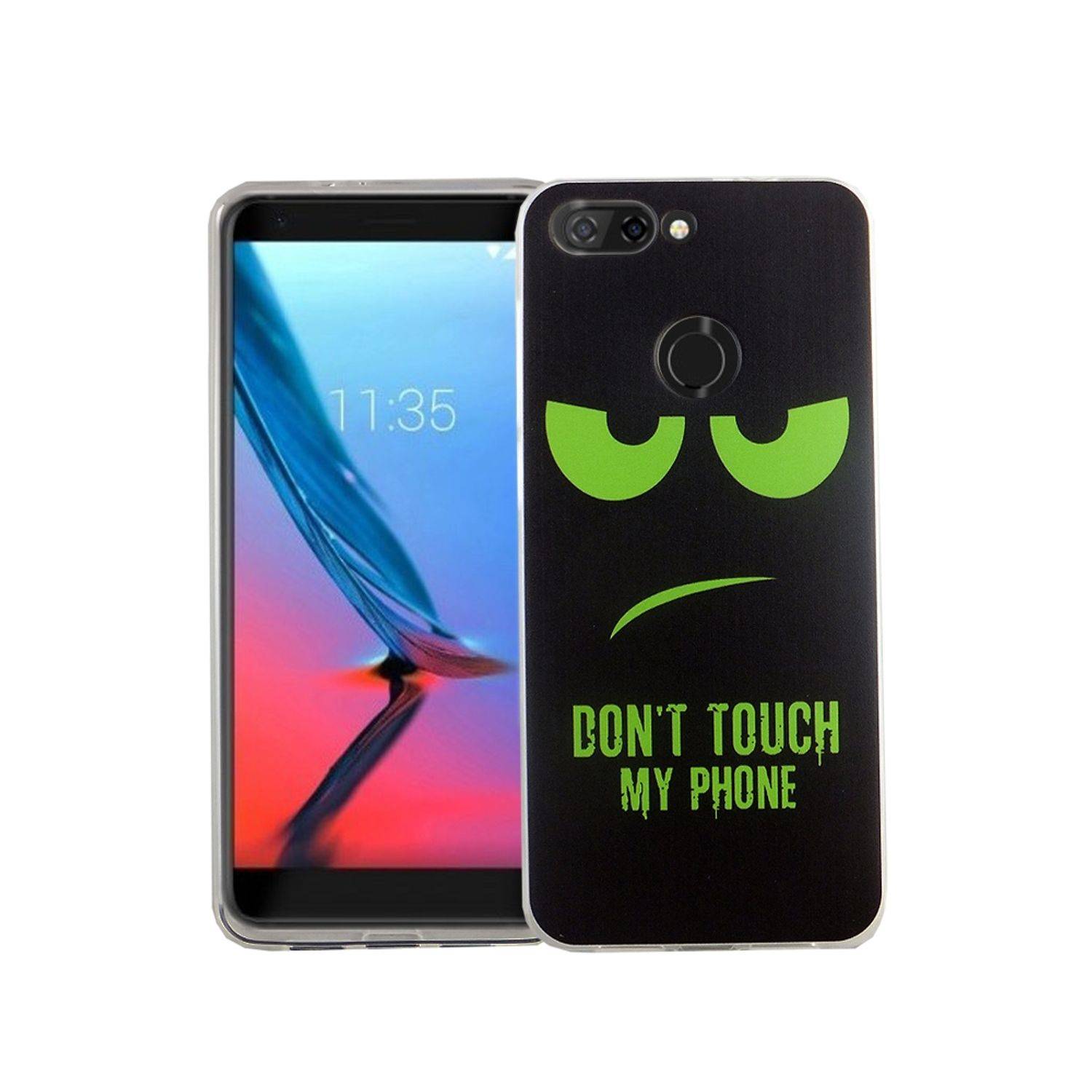 ZTE Blade V9 Handyhülle Bumper Backcover Grün