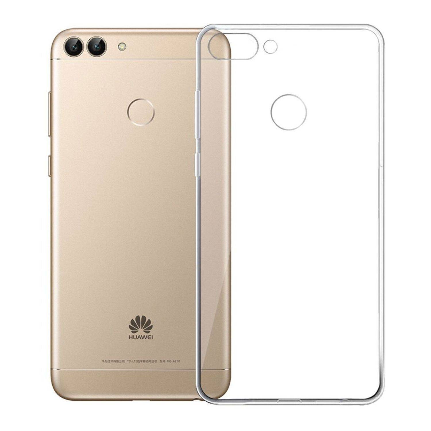 Huawei P Smart Handyhülle Bumper Backcover Transparent