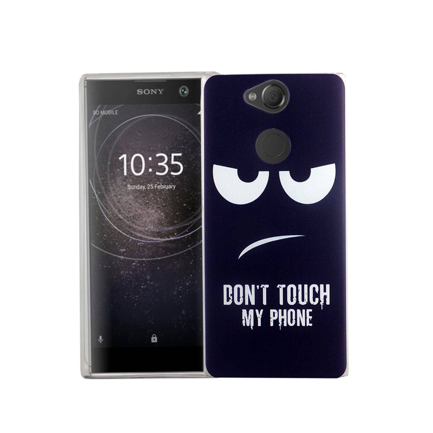 Sony Xperia XA2 Handyhülle Bumper Backcover Blau